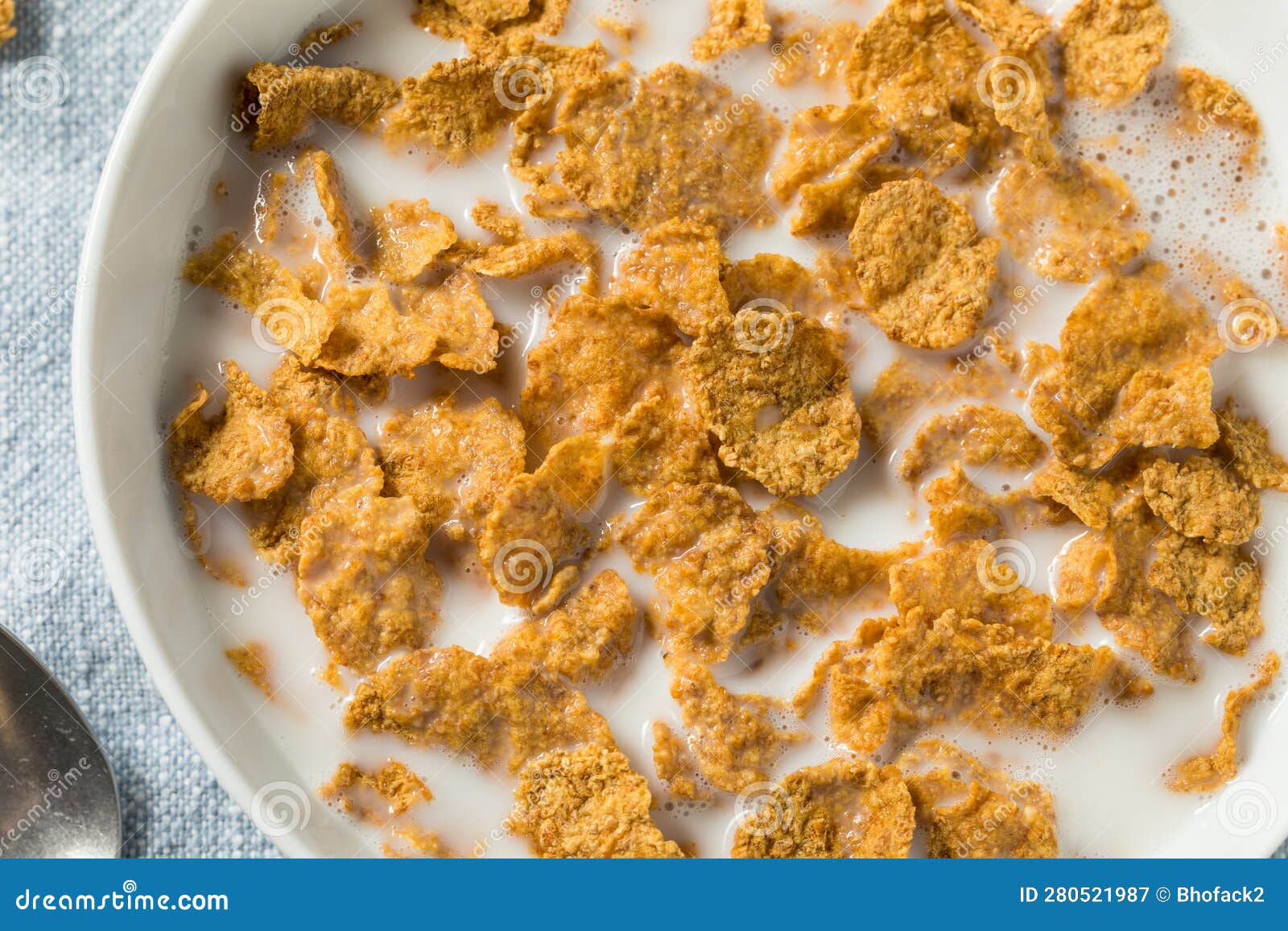 Homemade Healthy Corn Flakes Stock Image Image of corn, golden 280521987