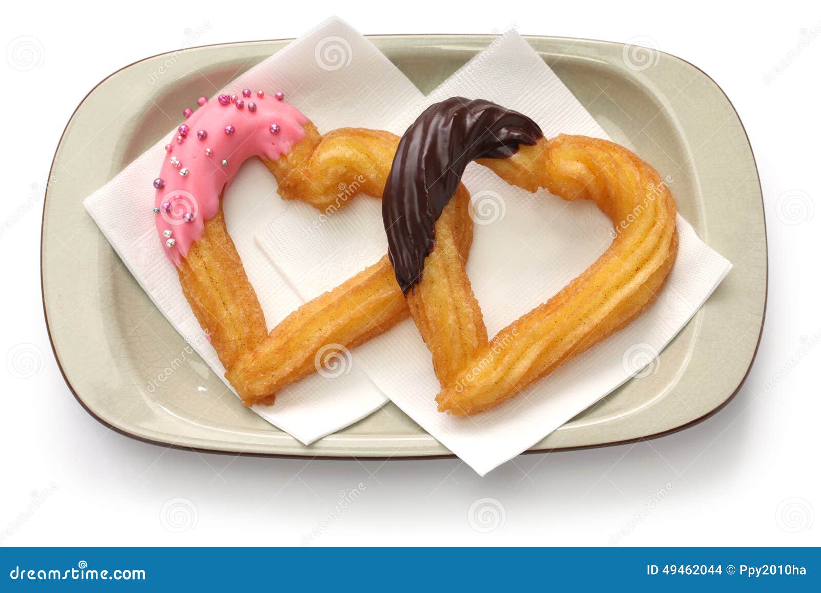 Heart Shaped Churros