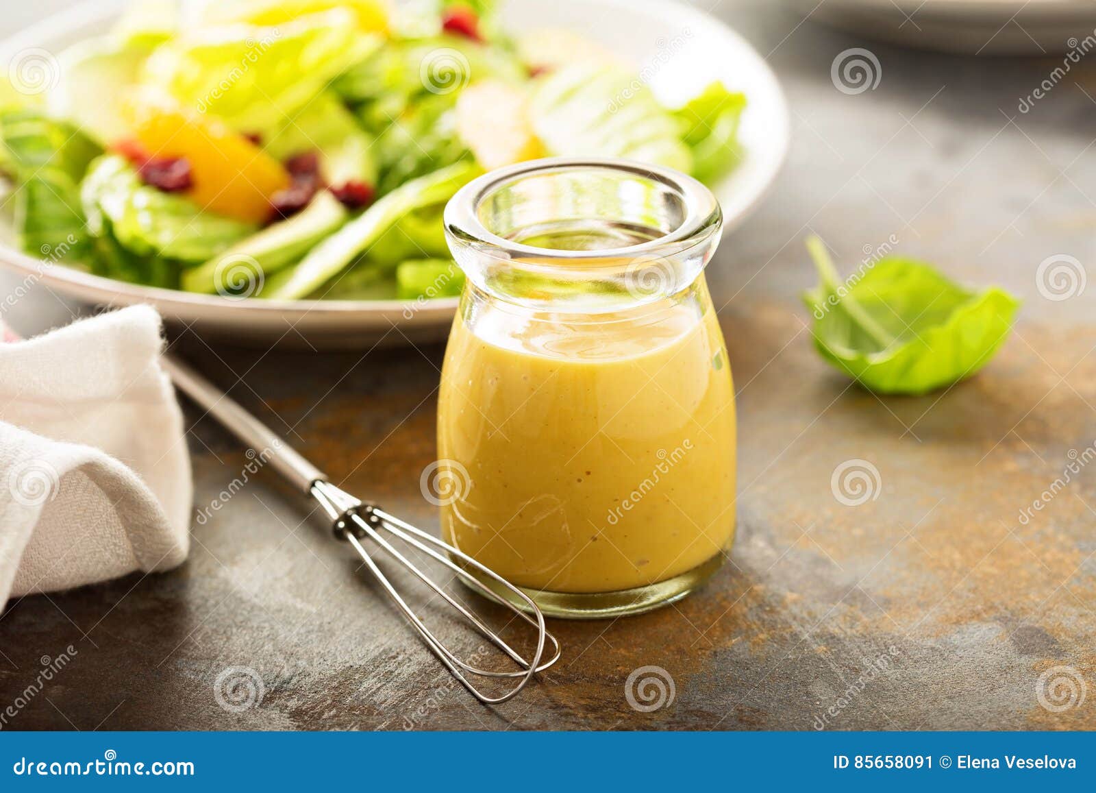 homemade honey mustard salad dressing