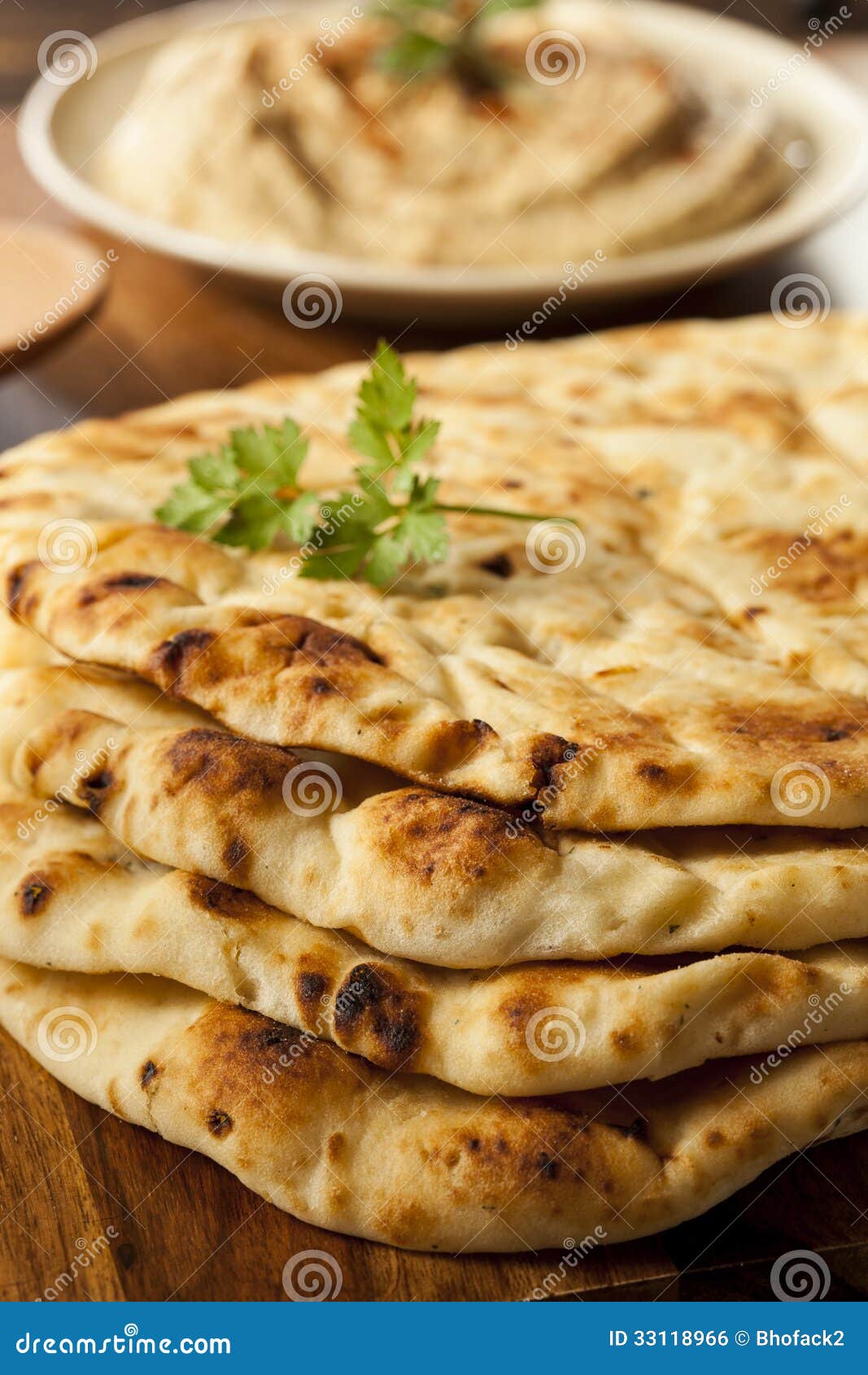 Homemade Indian Naan Flatbread Stock Photo Image of india, naan 33118966