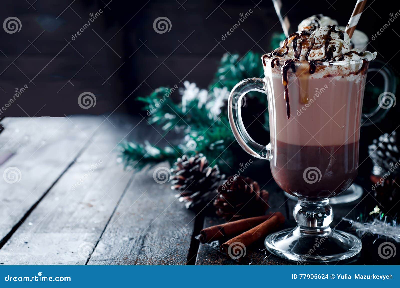 Homemade Irish Coffee stock photo. Image of black, drink 77905624