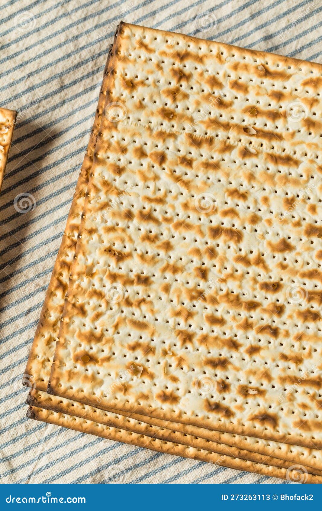 Homemade Jewish Matzah Flat Bread Stock Image Image of israel, matzo