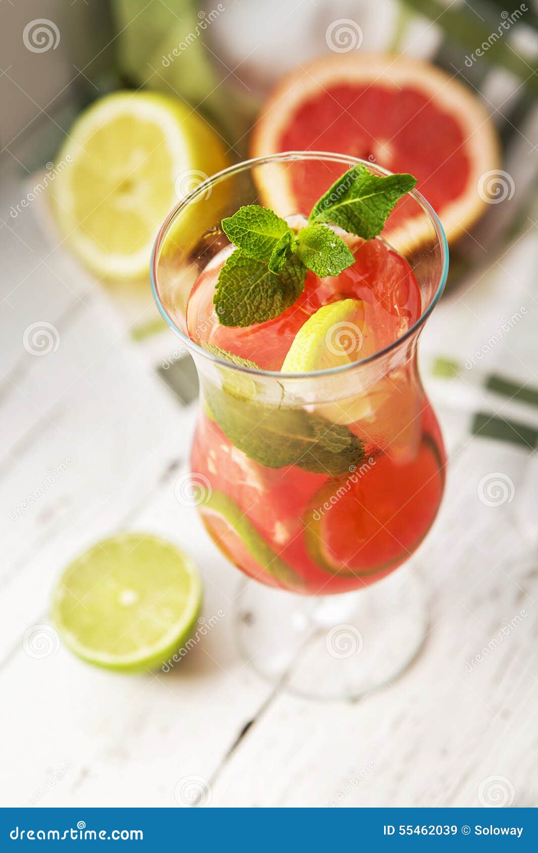 Homemade Lemonade in Tall Glass Stock Image Image of ingredient