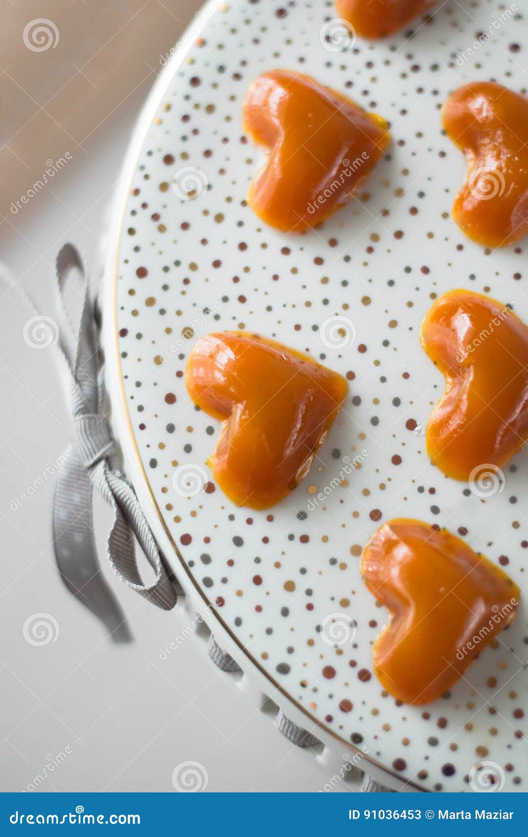 Homemade Mango and Passion Fruit Jelly Candy Stock Image Image of