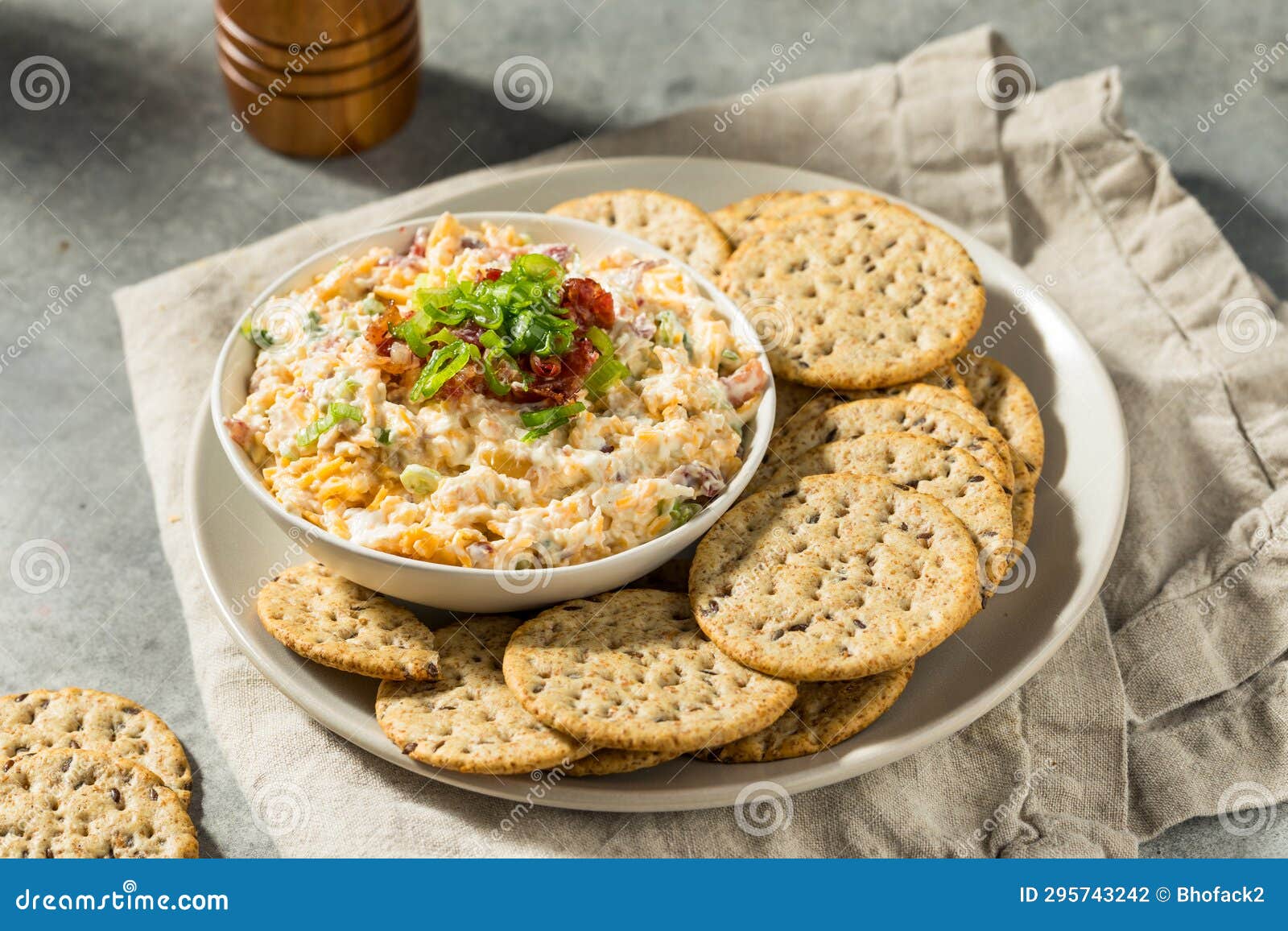 Homemade Million Dollar Cheese Dip Stock Photo Image of gourmet