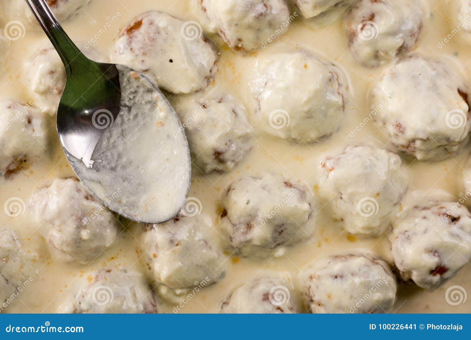 Homemade Minced Meat Meatballs with Yogurt Ready for Baking Stock Image Image of rustic