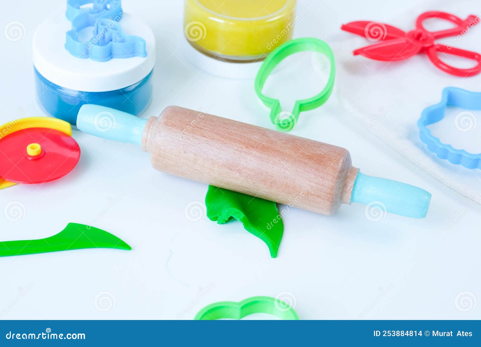 Homemade Modeling Clay Tools Kit Stock Photo - Image of making, material:  253884814