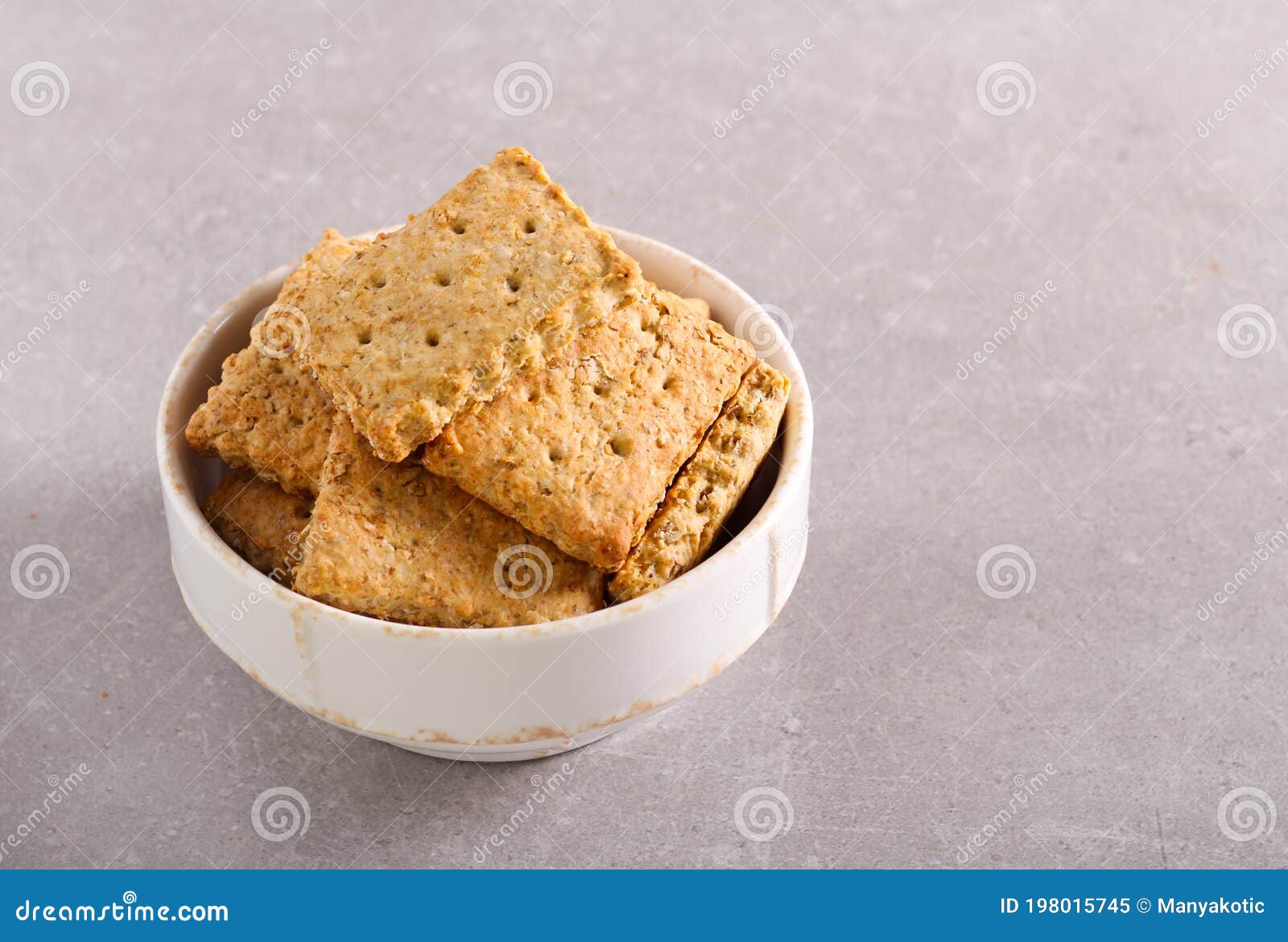 Homemade Oat and Bran Biscuits Stock Image Image of breakfast, savory