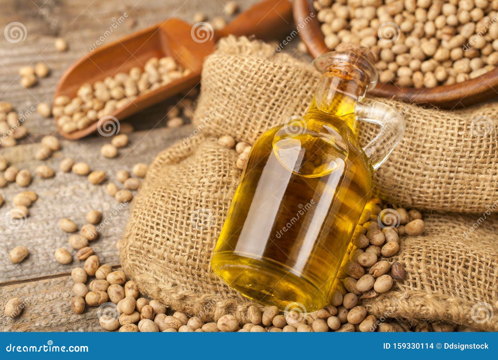 homemade organically produced soybean oil