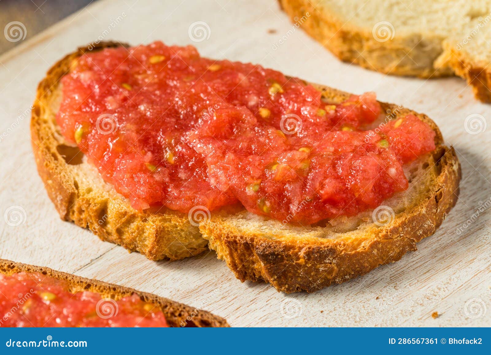 homemade pan con tomate tomato toast