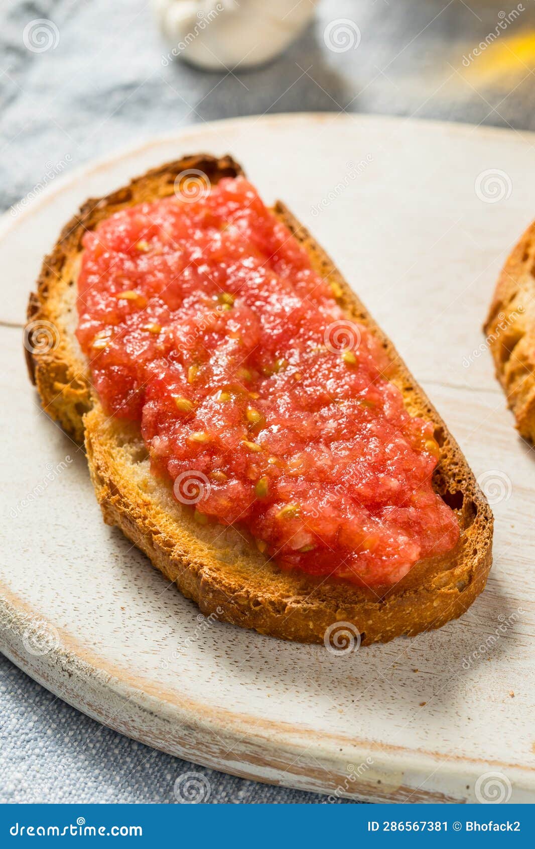 homemade pan con tomate tomato toast