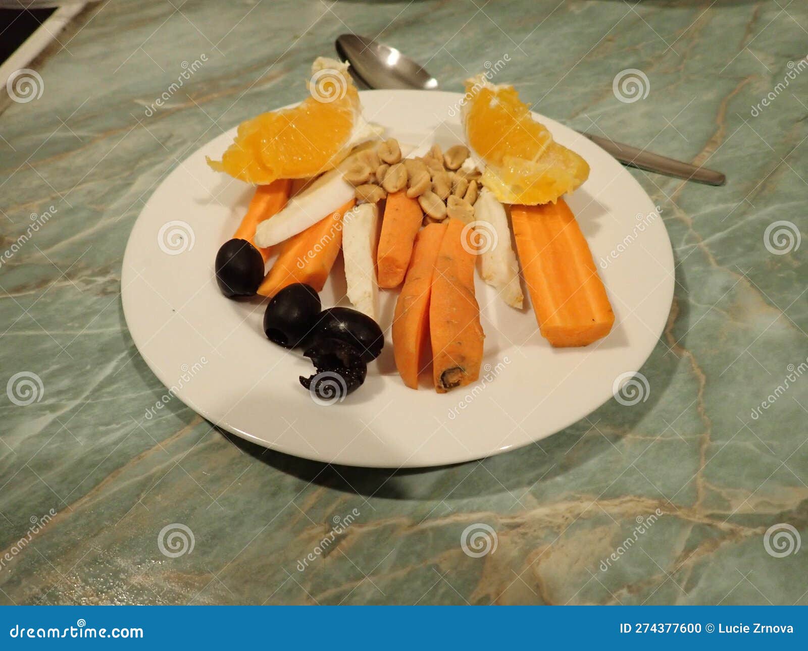 Homemade Preparation of Fresh Vegetable Salad Stock Photo Image of