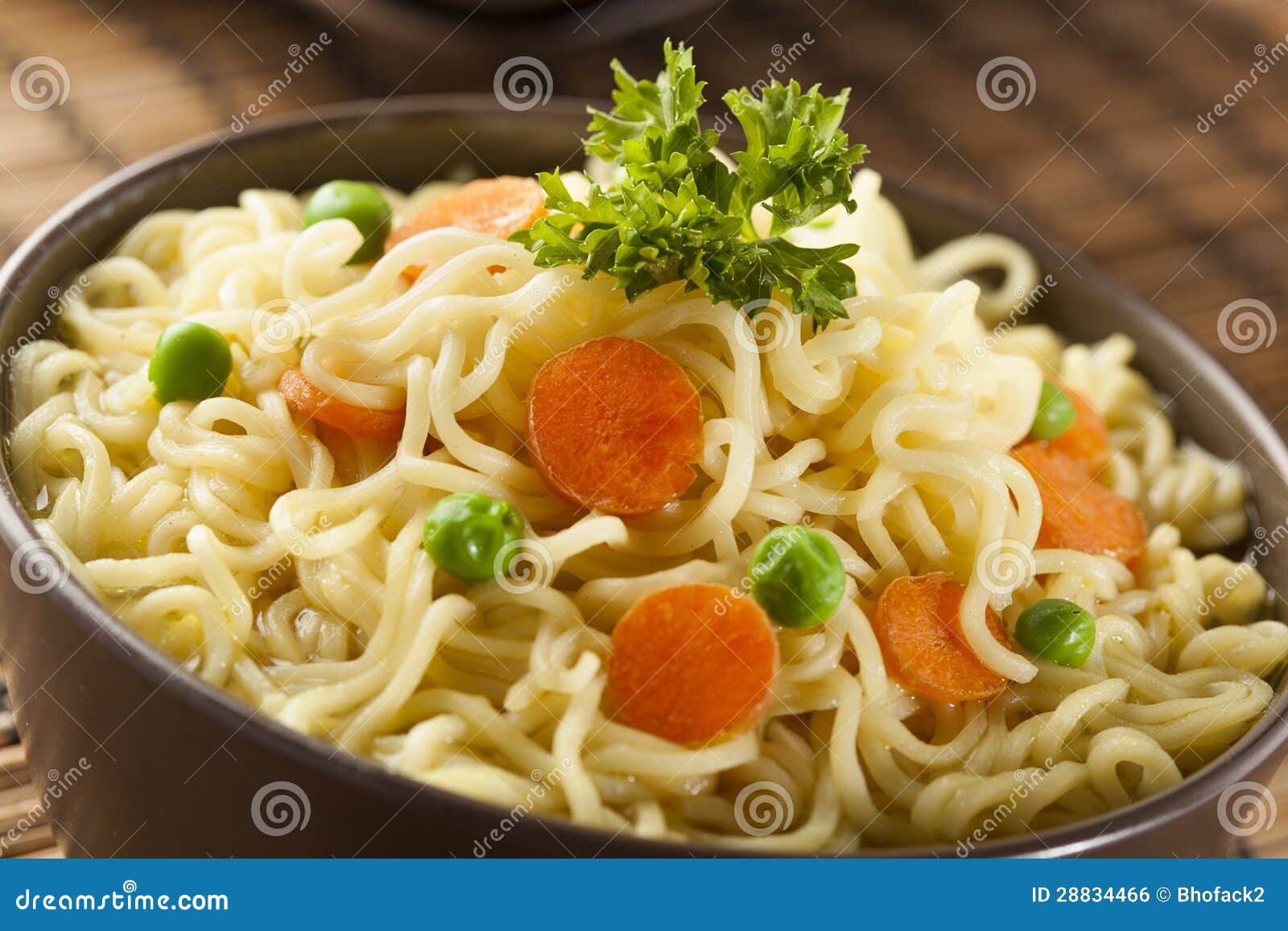 Homemade Quick Ramen Noodles Stock Photo Image of ramen, dinner 28834466