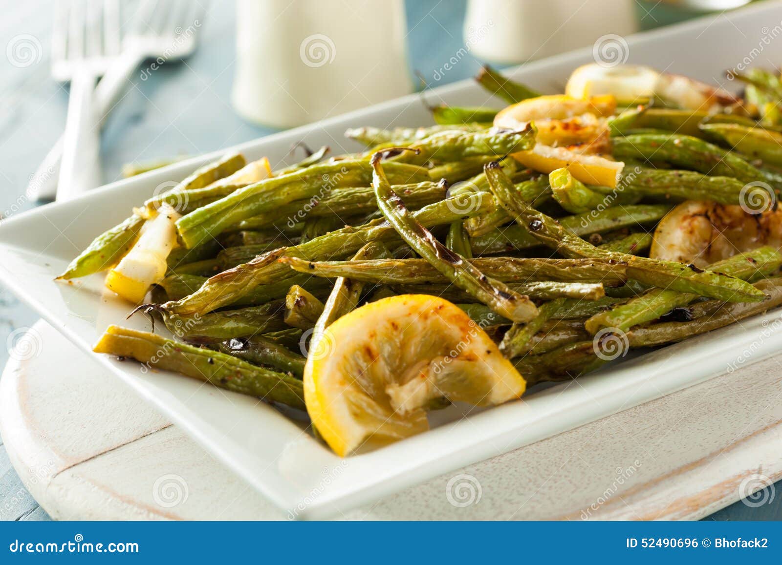 Homemade Sauteed Green Beans Stock Photo Image of side, healthy 52490696