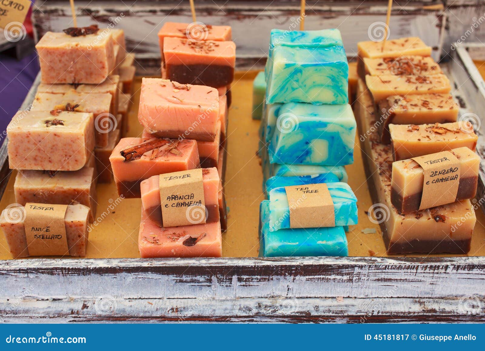 Homemade soaps stock image. Image of shelves, flower - 45181817