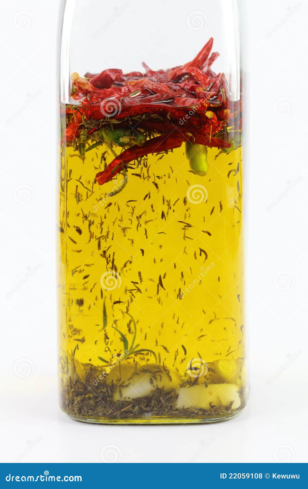 Homemade spicy olive oil stock photo. Image of chili 22059108