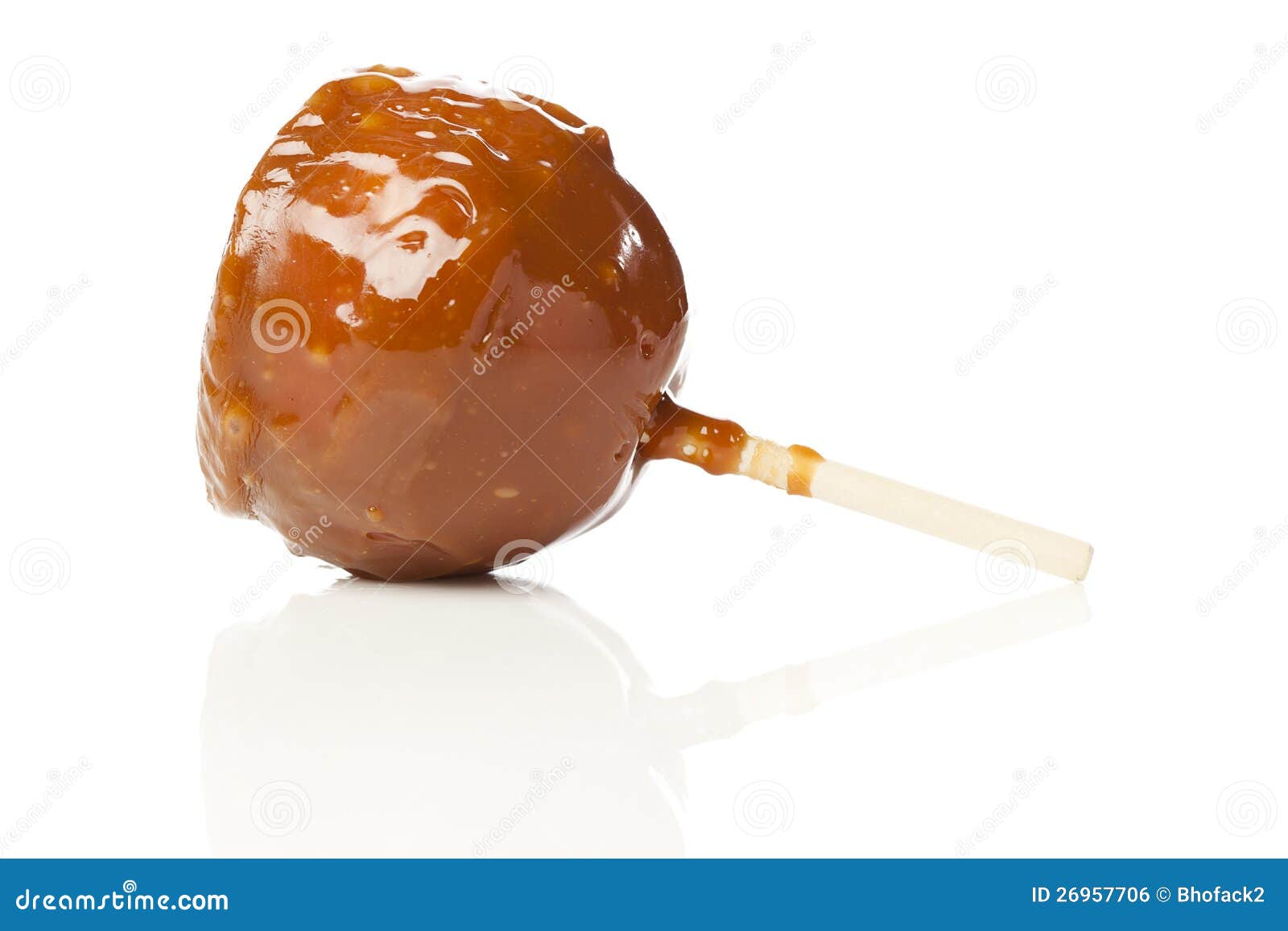 Homemade Taffy Apple stock photo. Image of autumn, treat 26957706