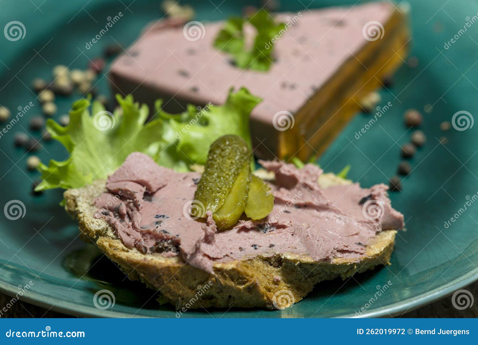 Homemade terrine stock photo. Image of crostini, pepper 262019972