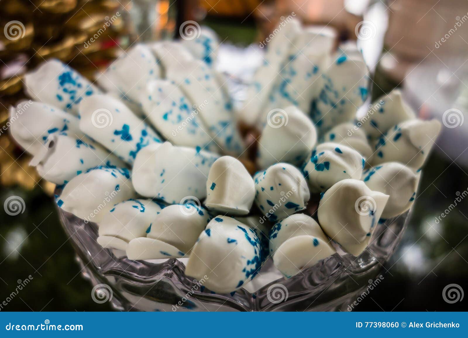 Homemade White Chocolate Covered Pretzels Stock Photo Image of