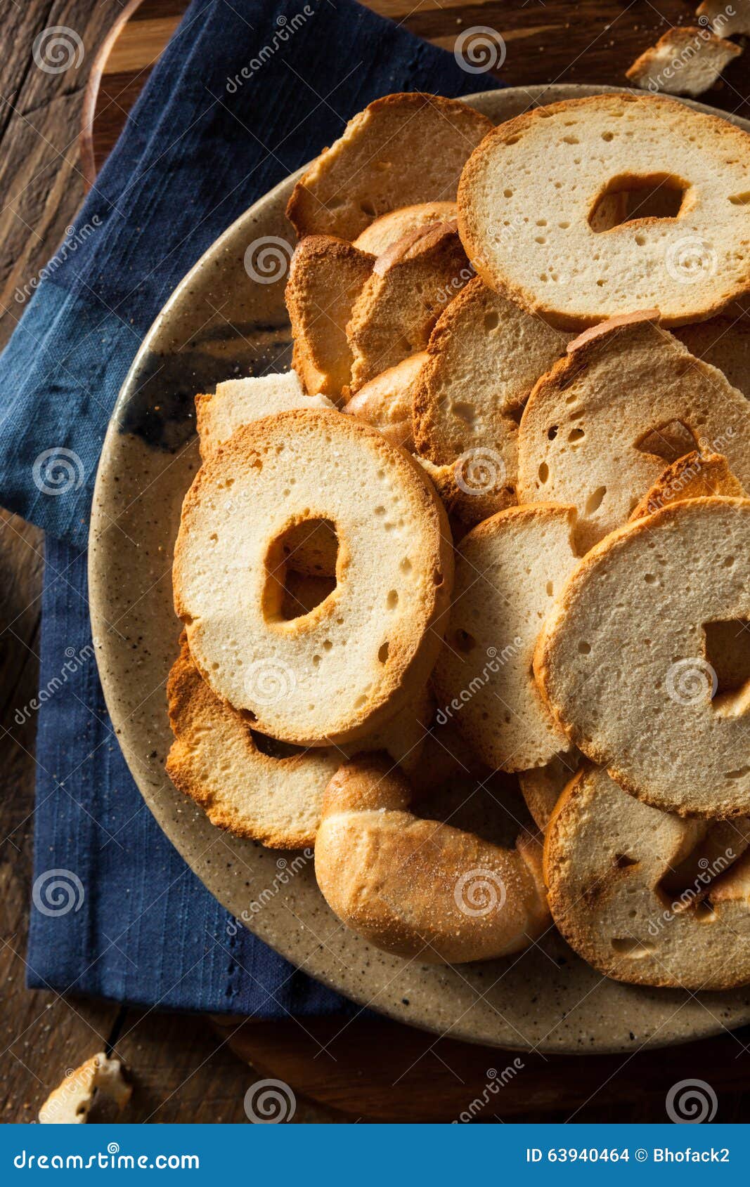 Homemade Whole Wheat Bagel Chips Stock Photo Image of bagel, crisp