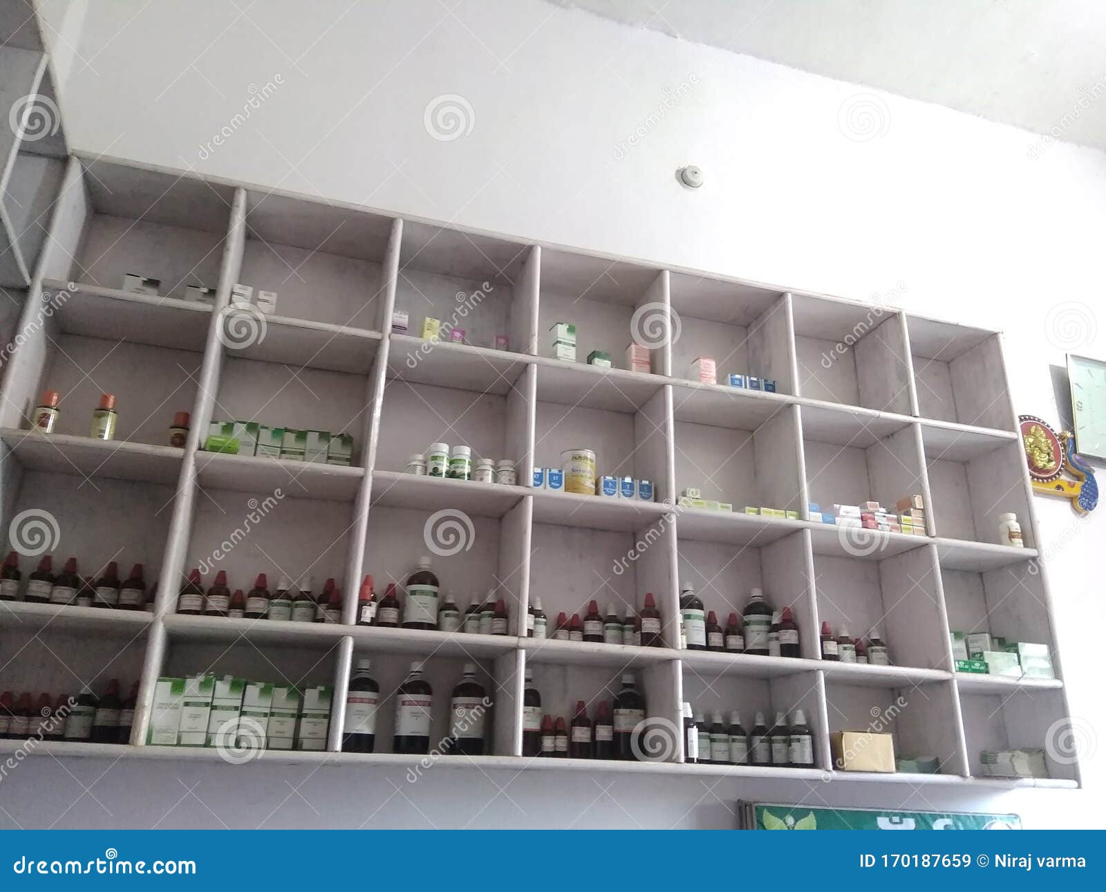A homeopathic store stock image. Image of medicinal 170187659