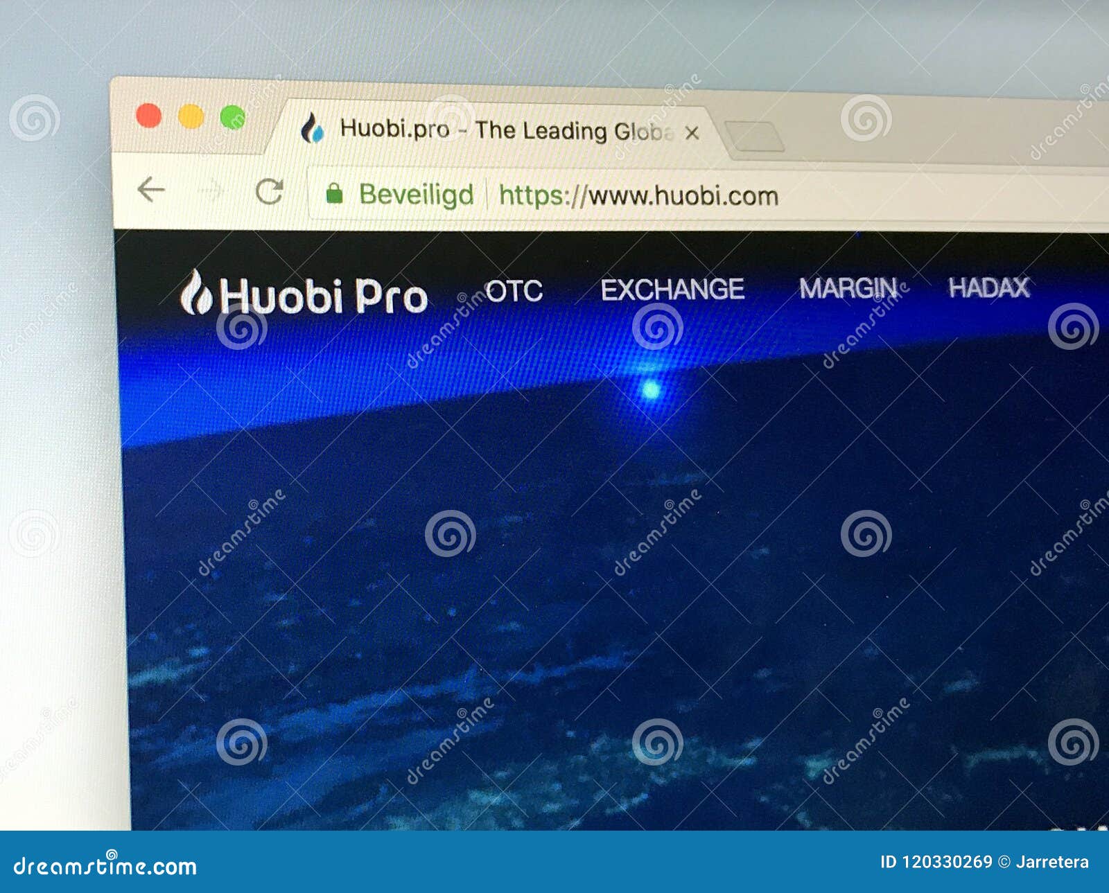 Homepage of Huobi editorial stock image. Image of bitcoin ...