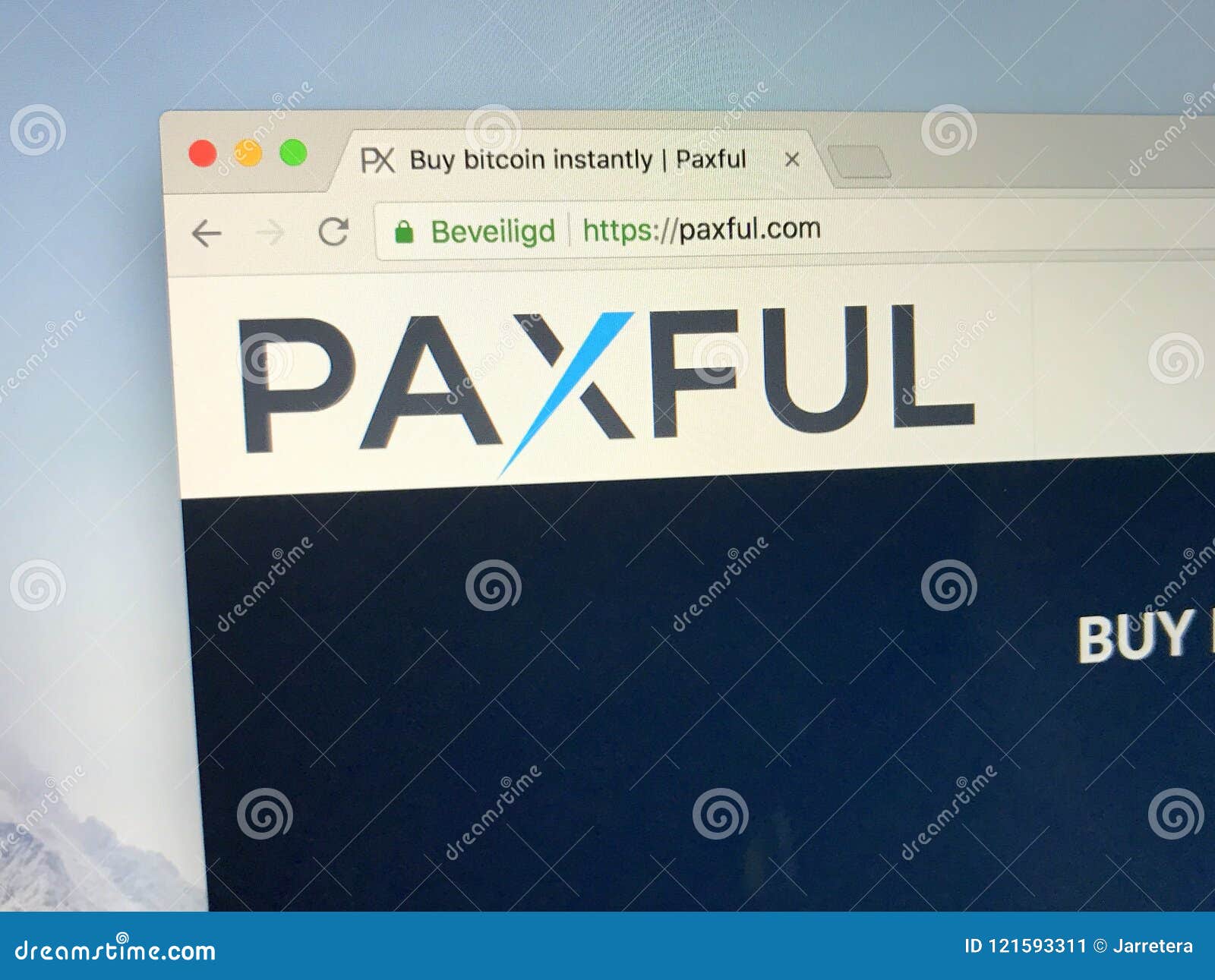 Homepage Of Paxful Bitcoin Exchange Editorial Photo Image Of Home - 