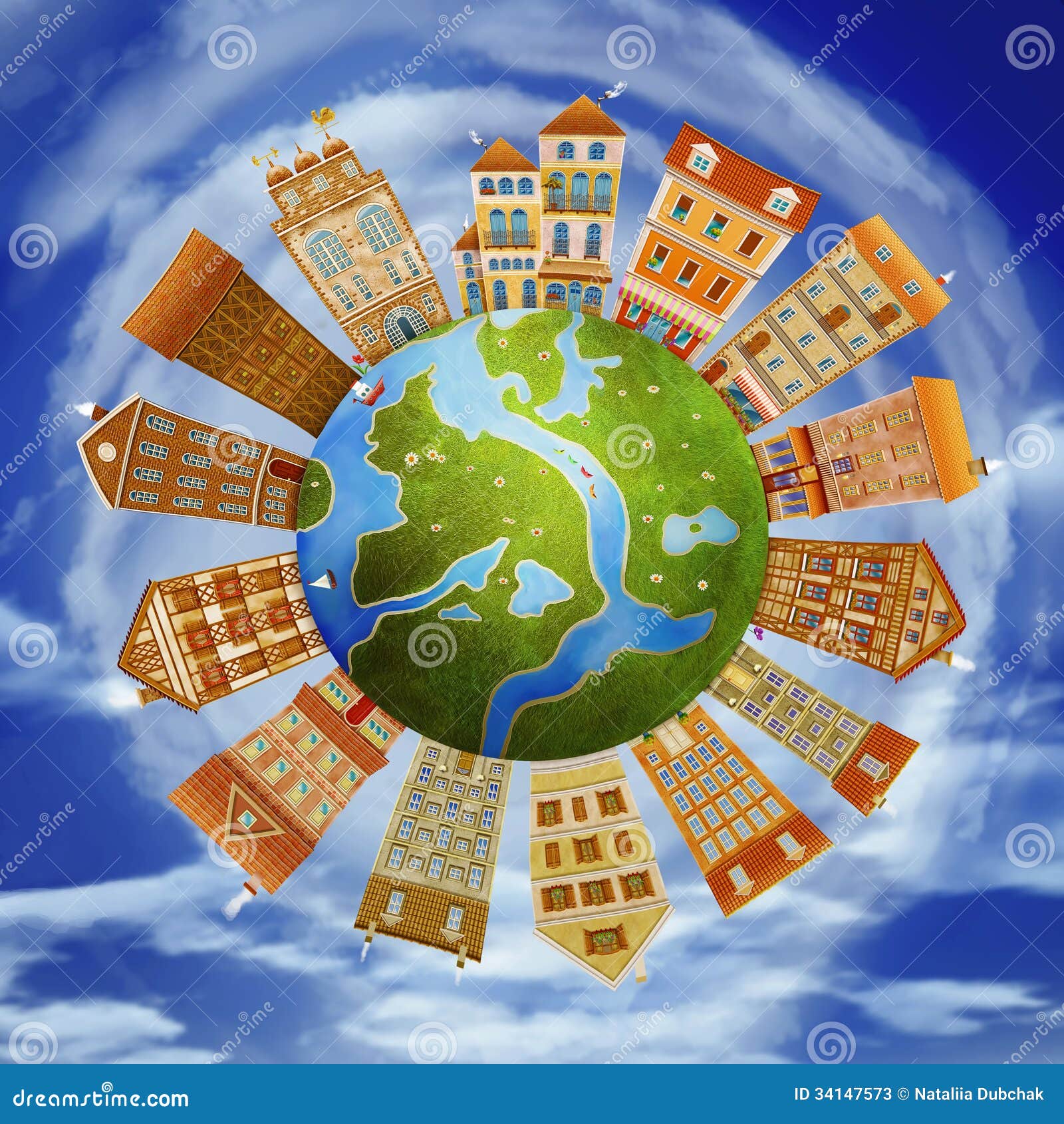 Homes and the stock illustration. Illustration of architectural