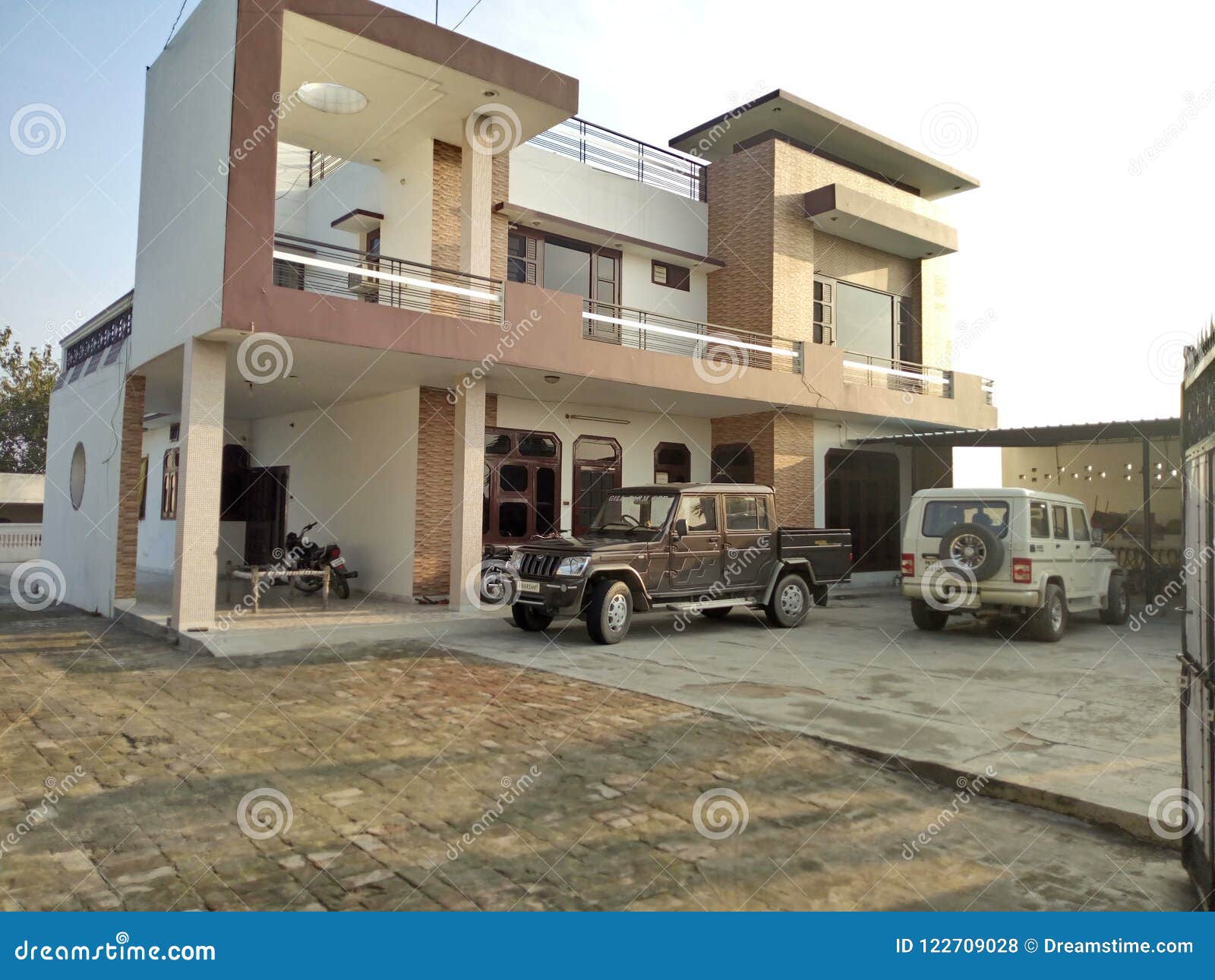 Homes in Punjab editorial stock photo. Image of punjab 122709028