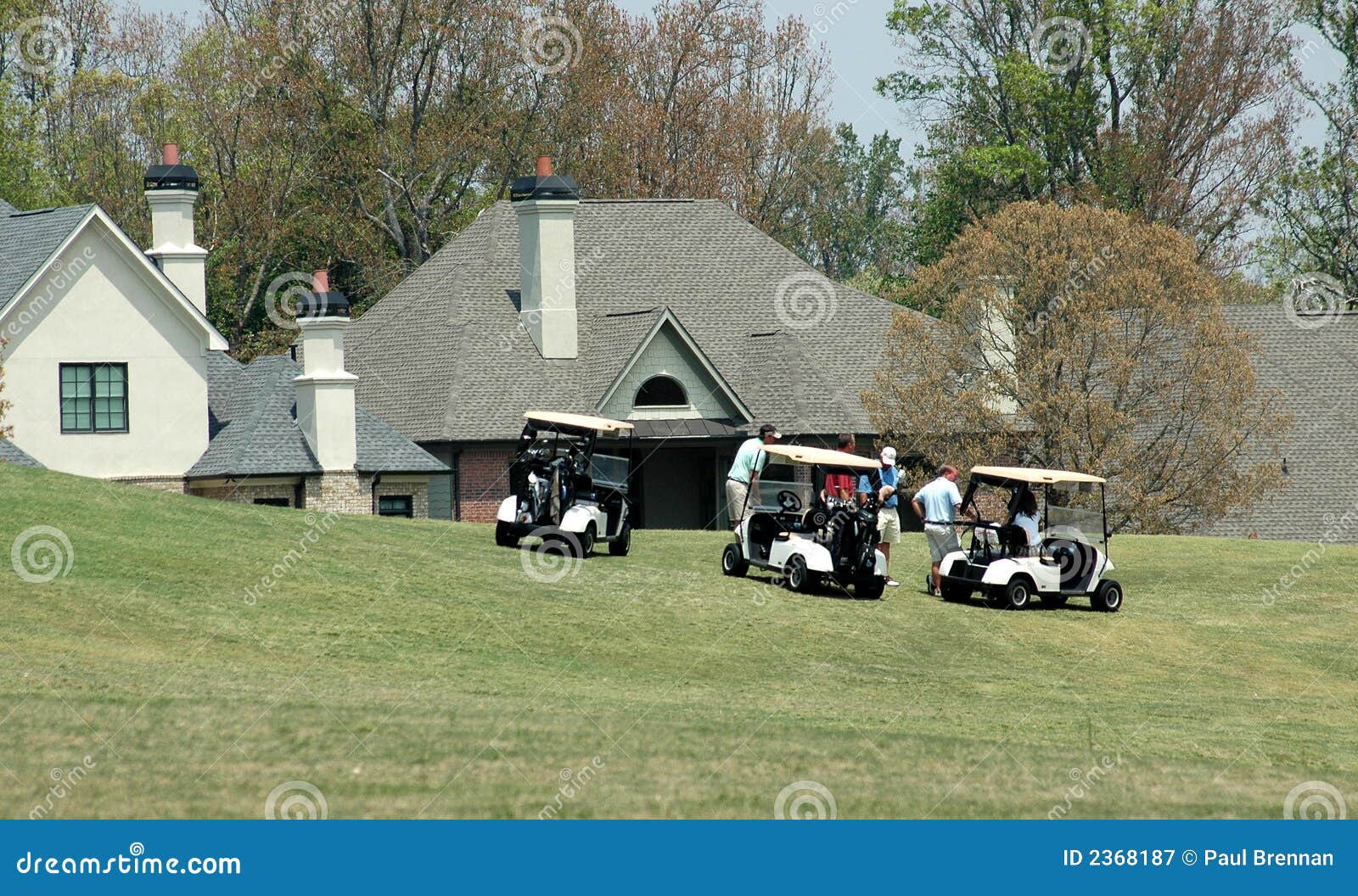 Homes for Sale on Golf Course Stock Image Image of recreation