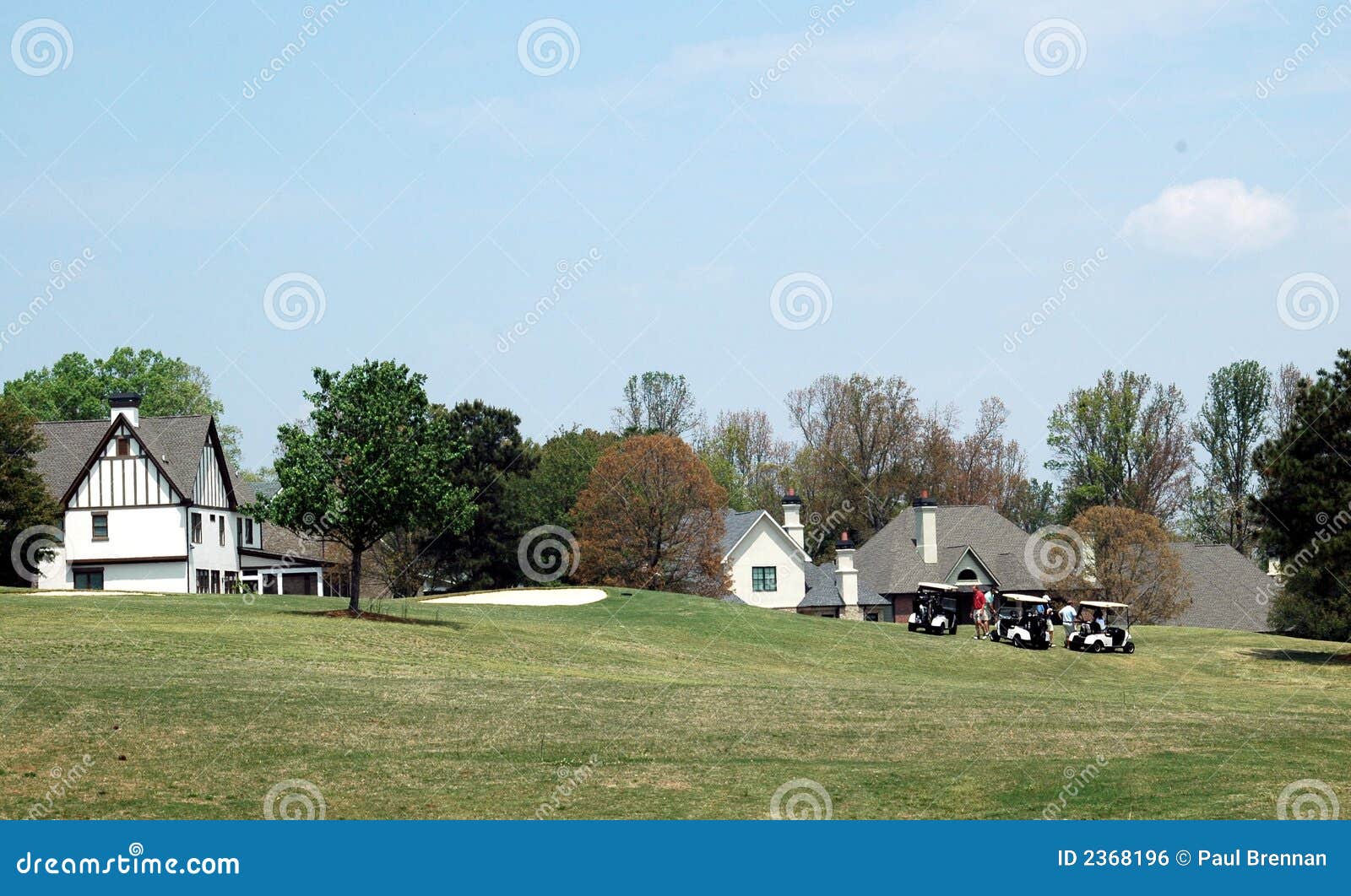 Homes for Sale on Golf Course Stock Photo Image of link, driving 2368196