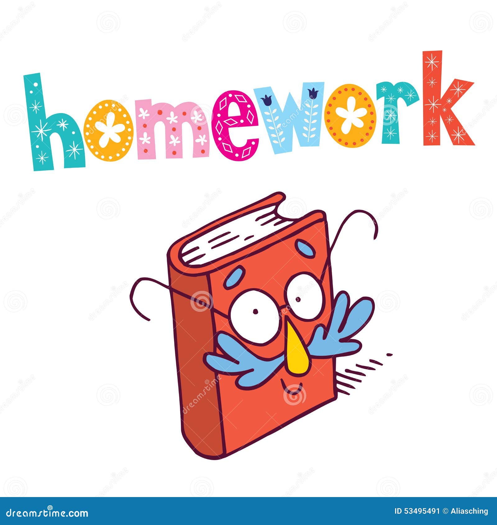 Homework Cartoons, Illustrations & Vector Stock Images - 73273 Pictures