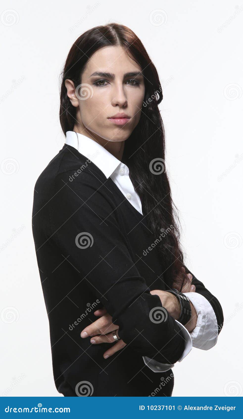 Homme androgyne image stock. Image du effectuez, type - 10237101