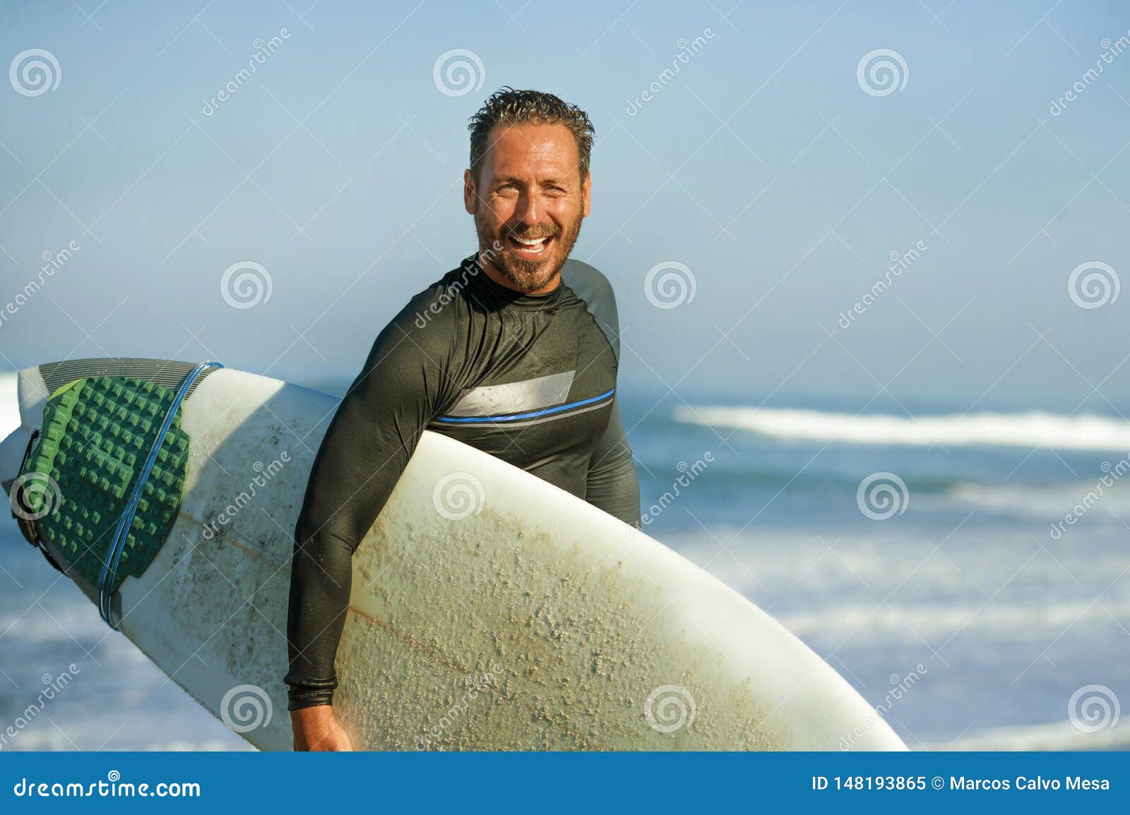 Maillot de bain homme surf bleu