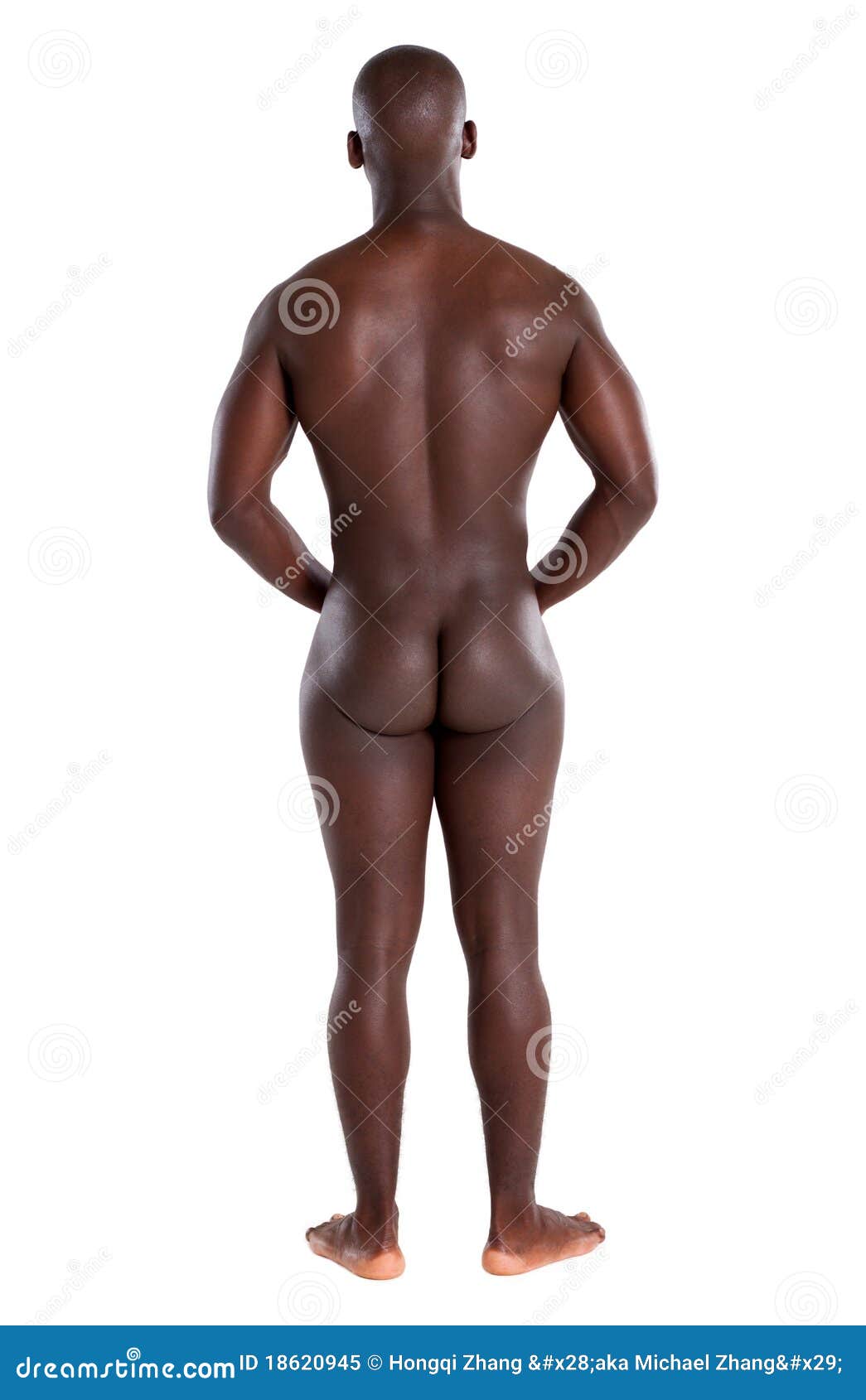 Homme nu d'afro-américain image stock. Image du noir - 18620945