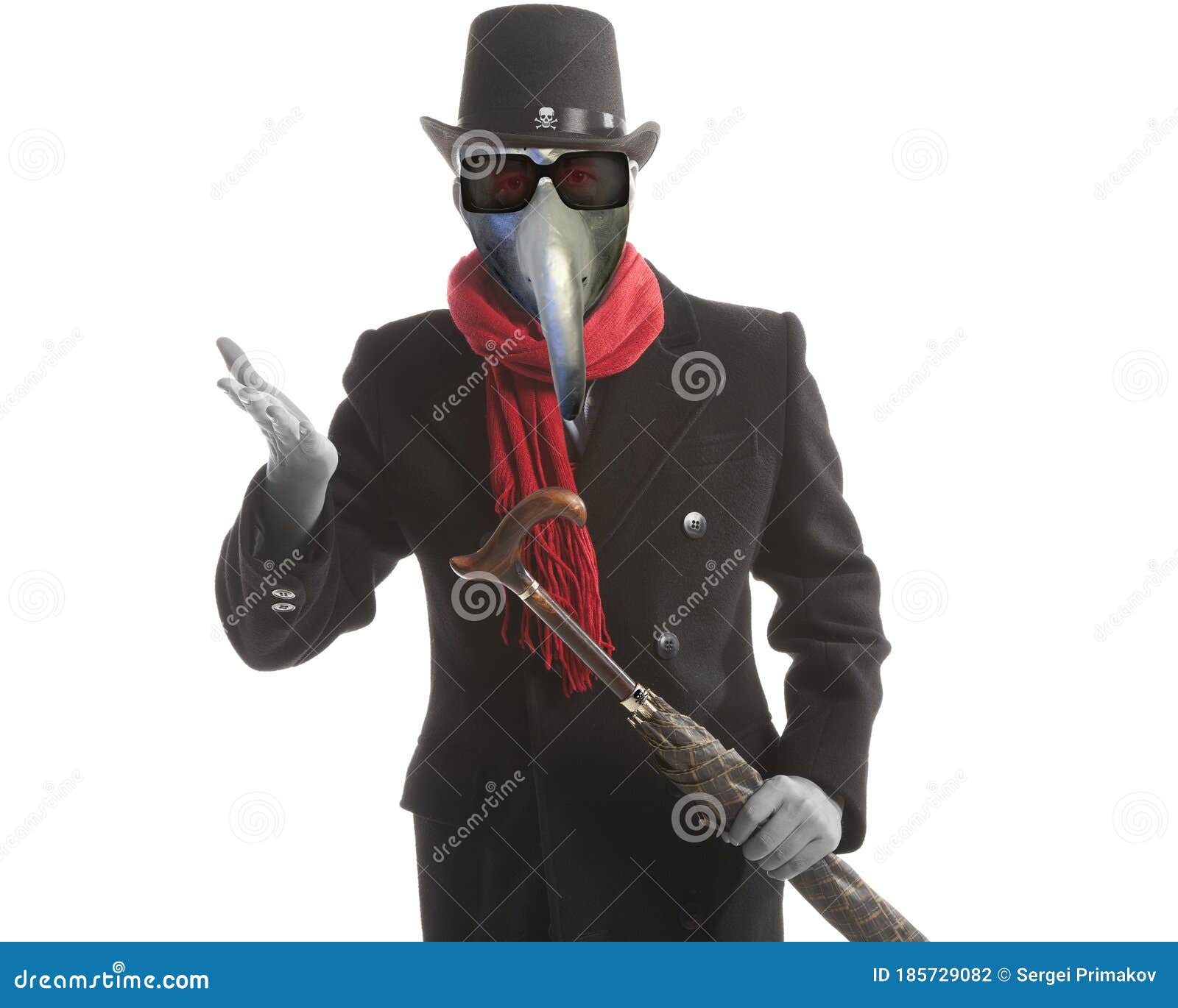 Homme elegant a L image D un Diable Moderne Photo stock Image du remede gothique 185729082