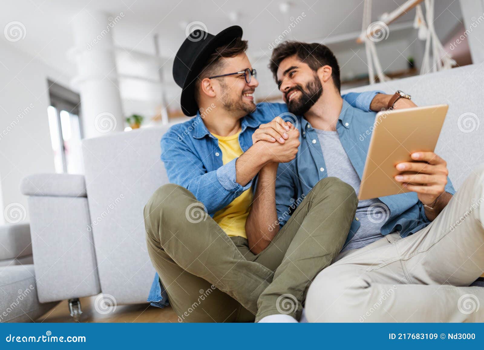 Gay men video chat
