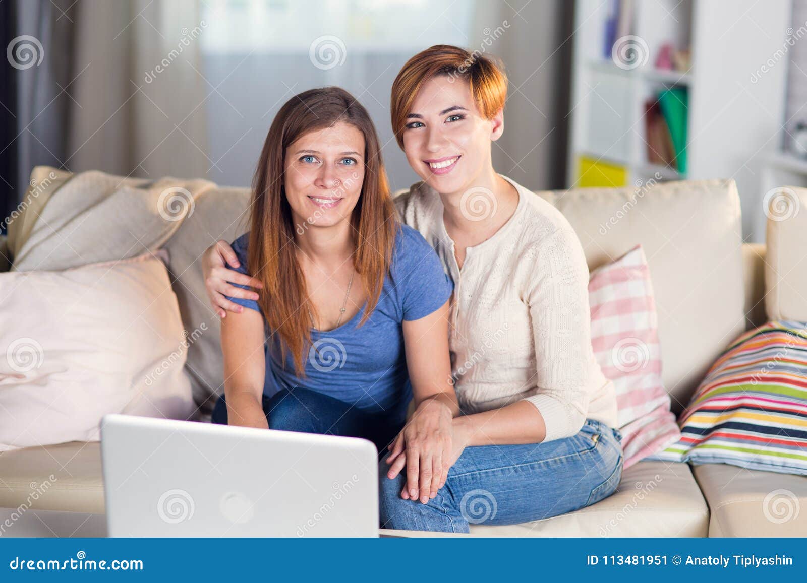 Lesbians On A Couch