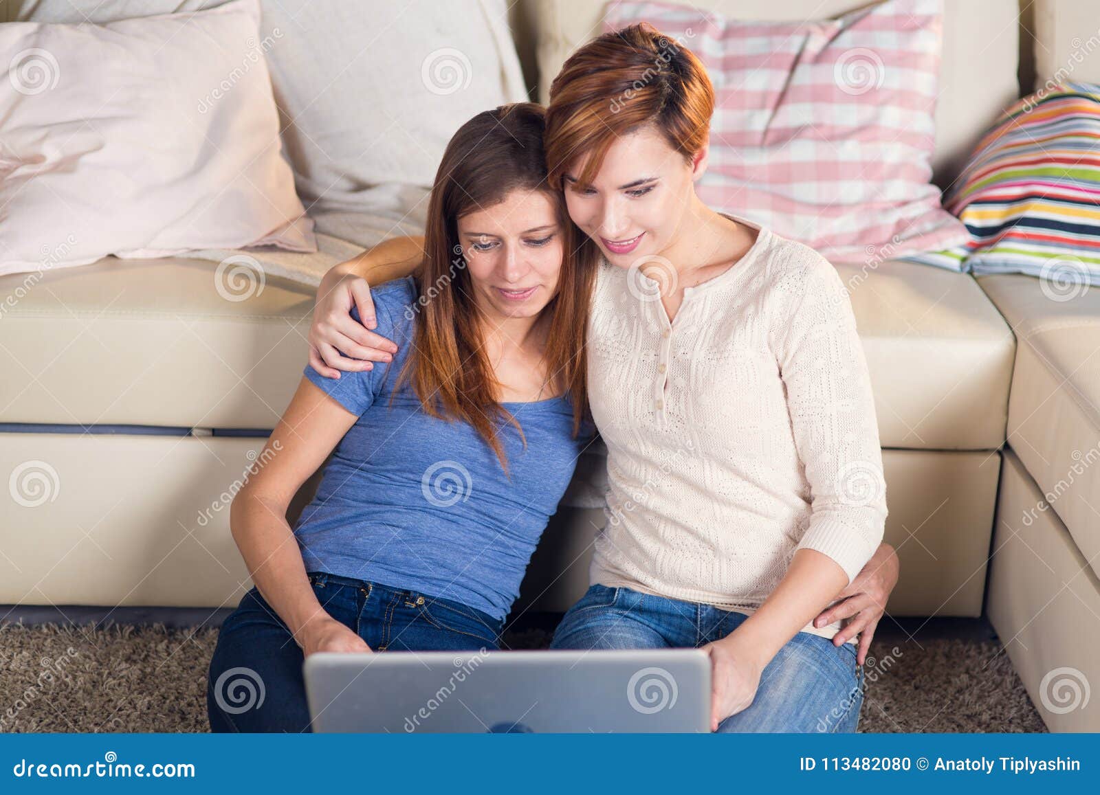 Lesbians On A Couch