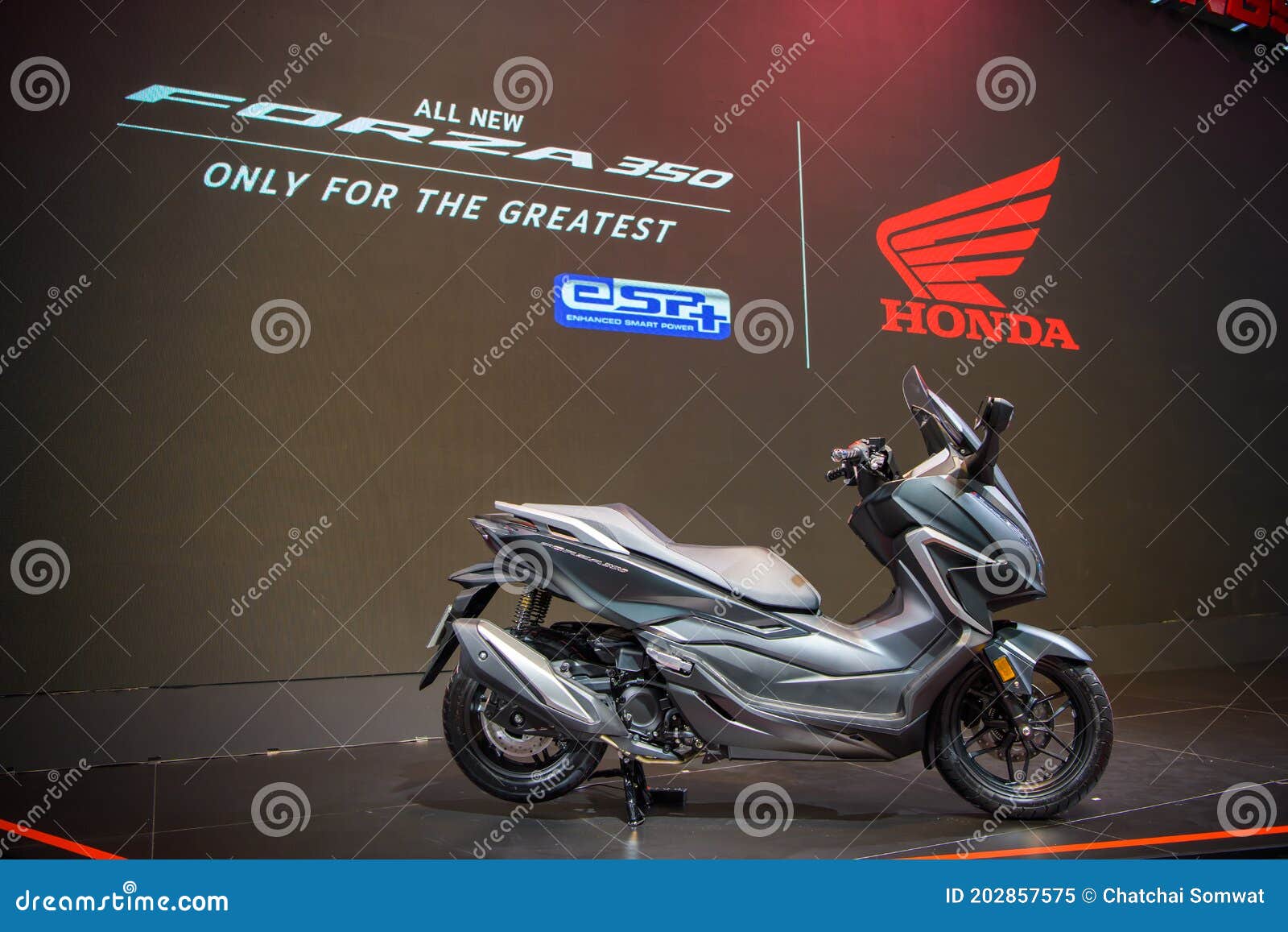 Honda All New Forza 350 Motorcycles Editorial Image - Image of