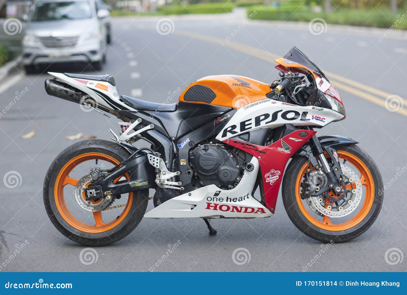 Repsol Honda CBR1000RR Charity Auction Ride For Kids Benefit