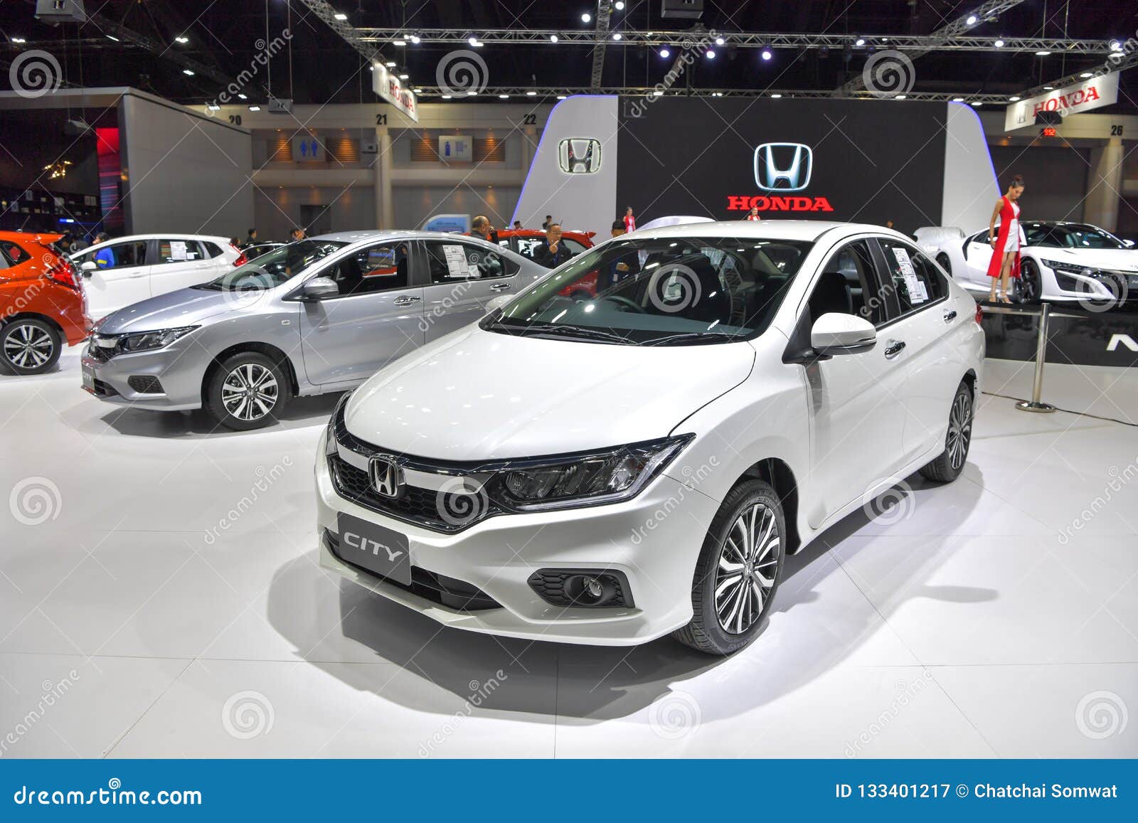 Honda City Car On Display At The 35th Thailand