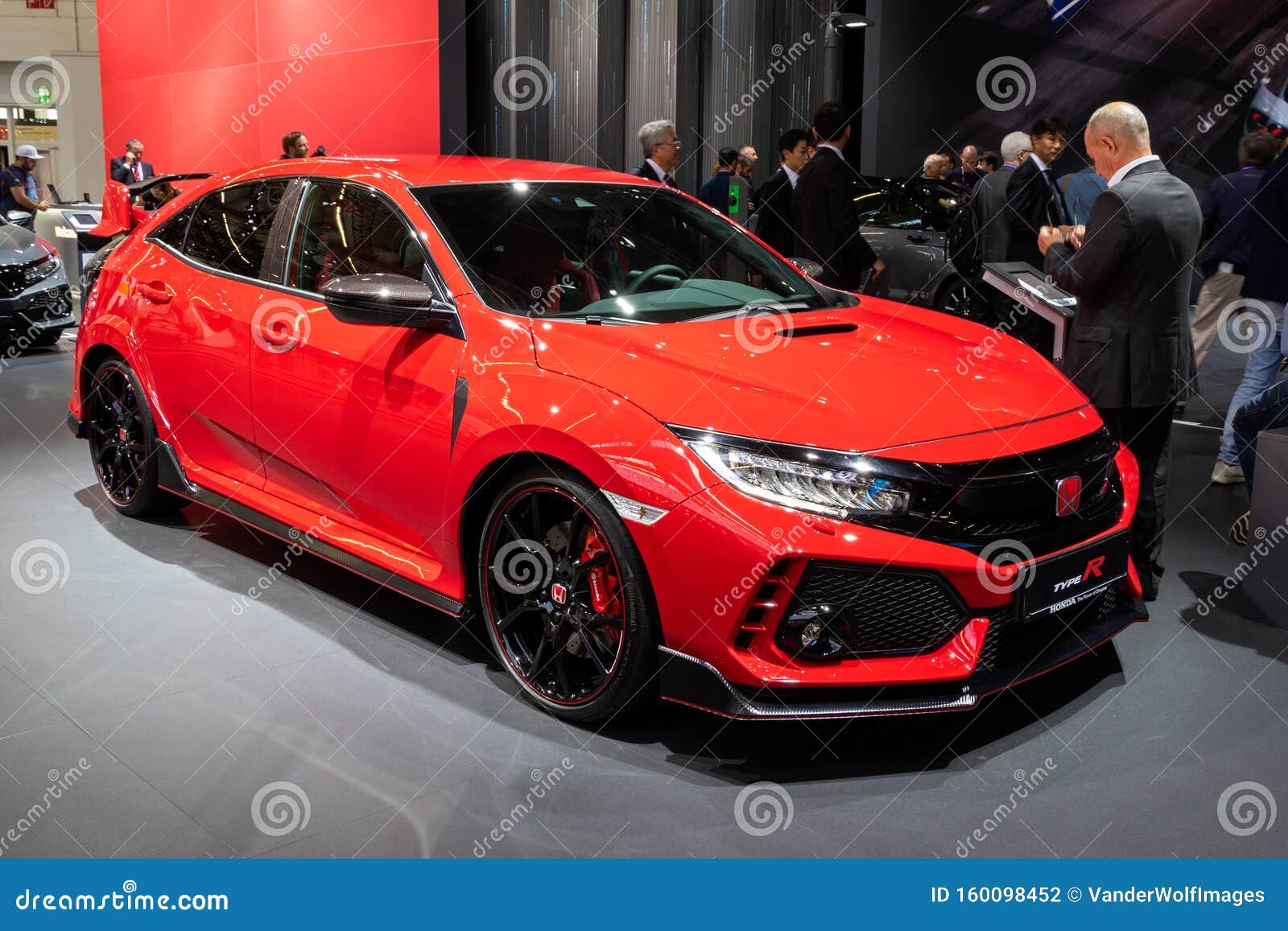 Honda Civic TypeR 2019 fotografia editorial. Obraz