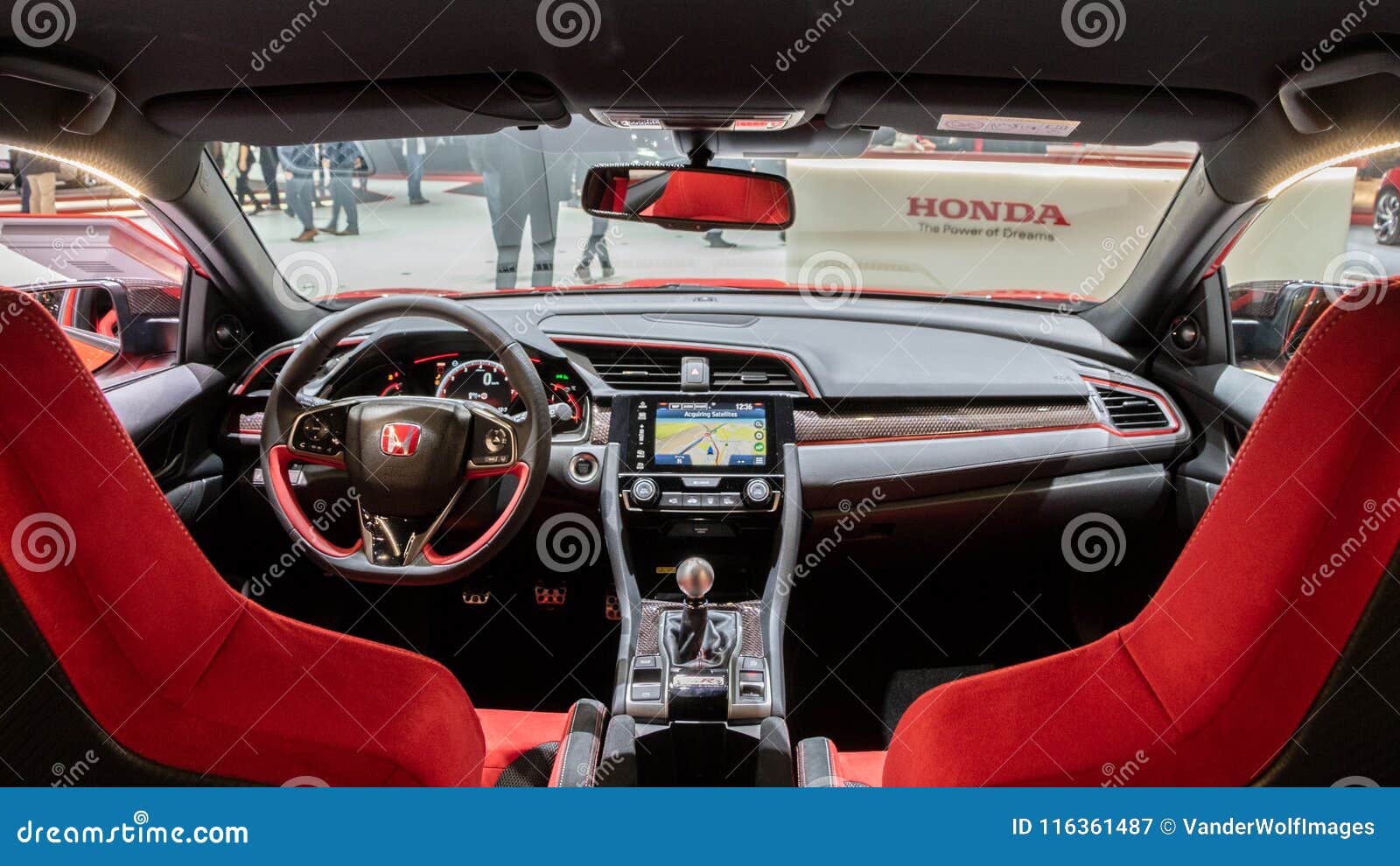 Honda Civic Type R Sportive Hatchback Car Editorial