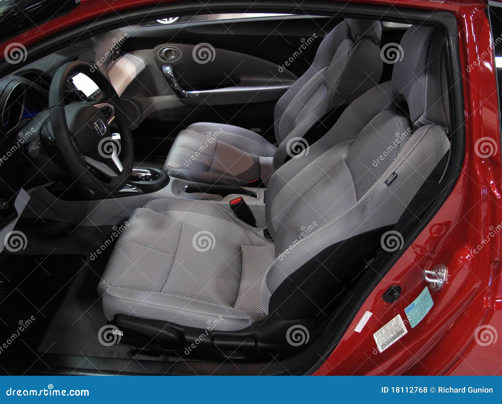 Honda CR-Z Interior editorial stock photo. Image of hybrid - 18112768