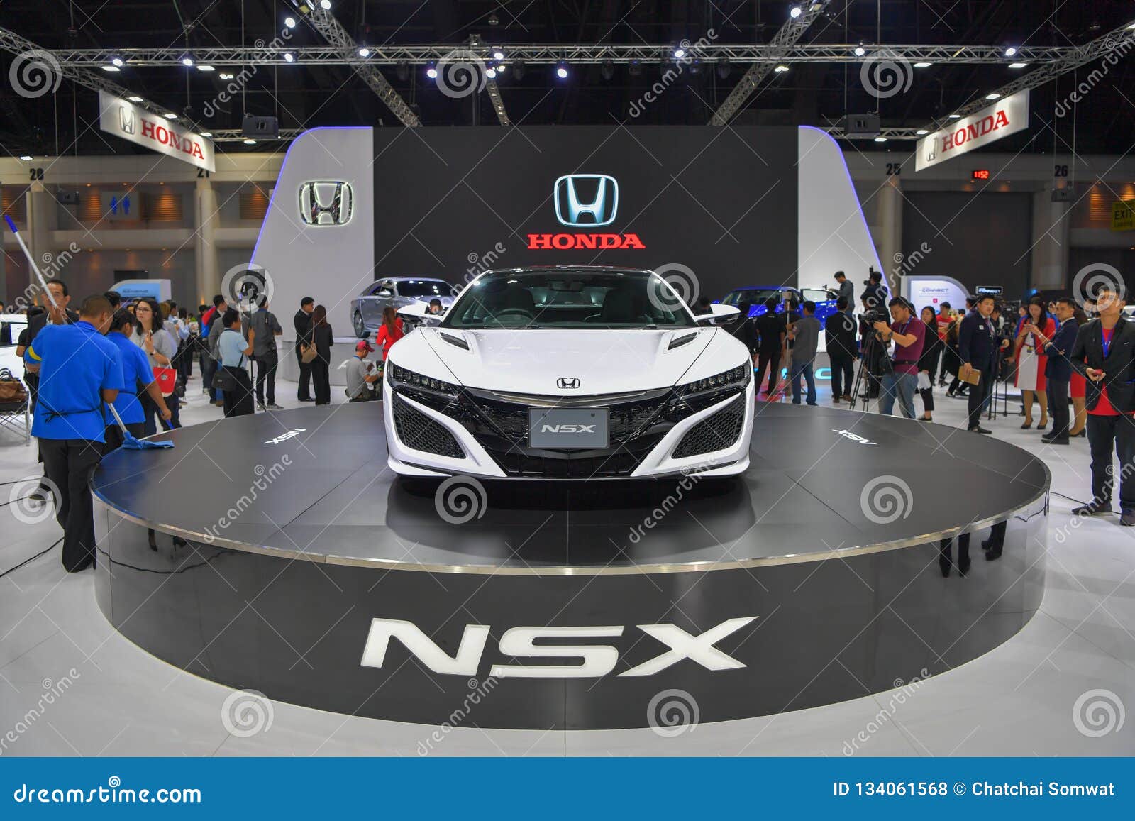 Honda NSX O Car On Display At The 35th Thailand International Motor