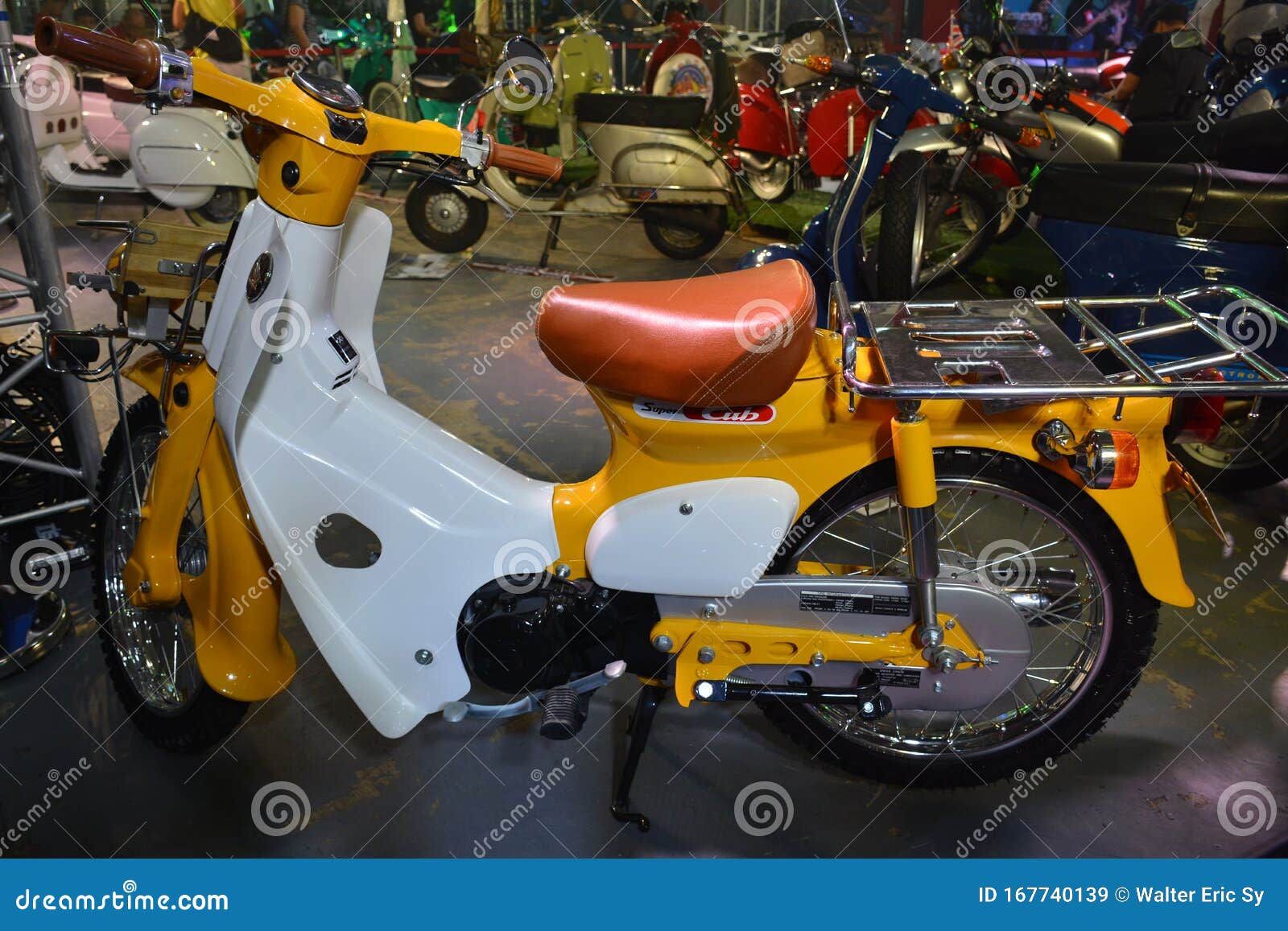 Honda Super Cub Motorcycle at Philippine Moto Heritage Weekend ...