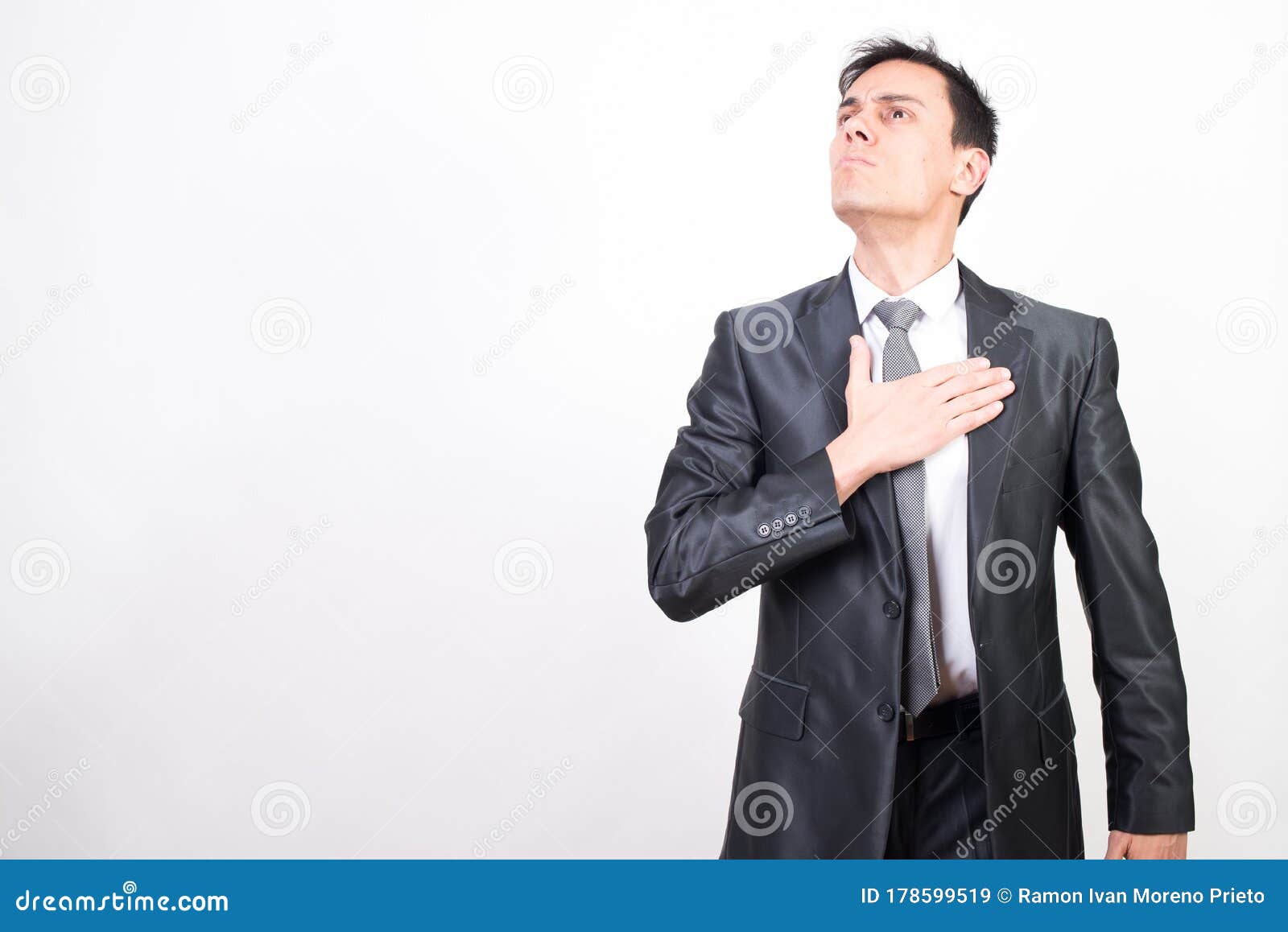 Honest man in suit stock image. Image of boss, wear - 178599519