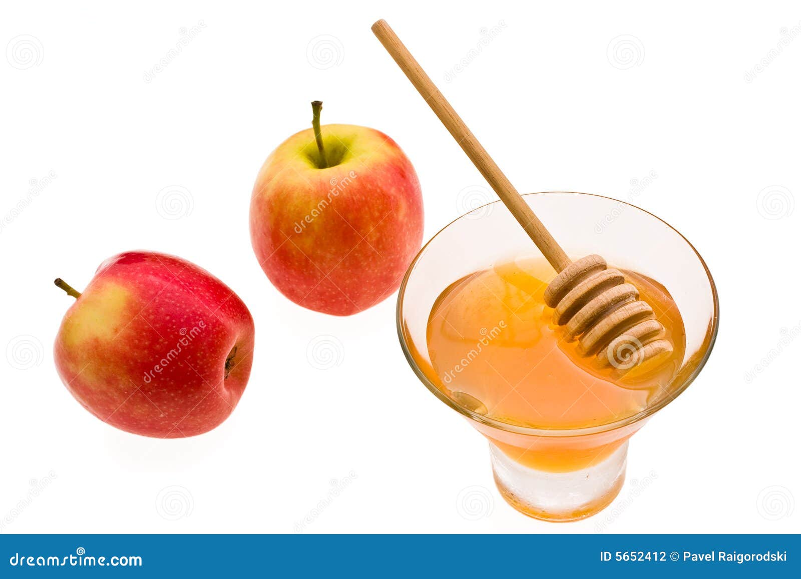 Honey and apple stock photo. Image of food, green, apples 5652412