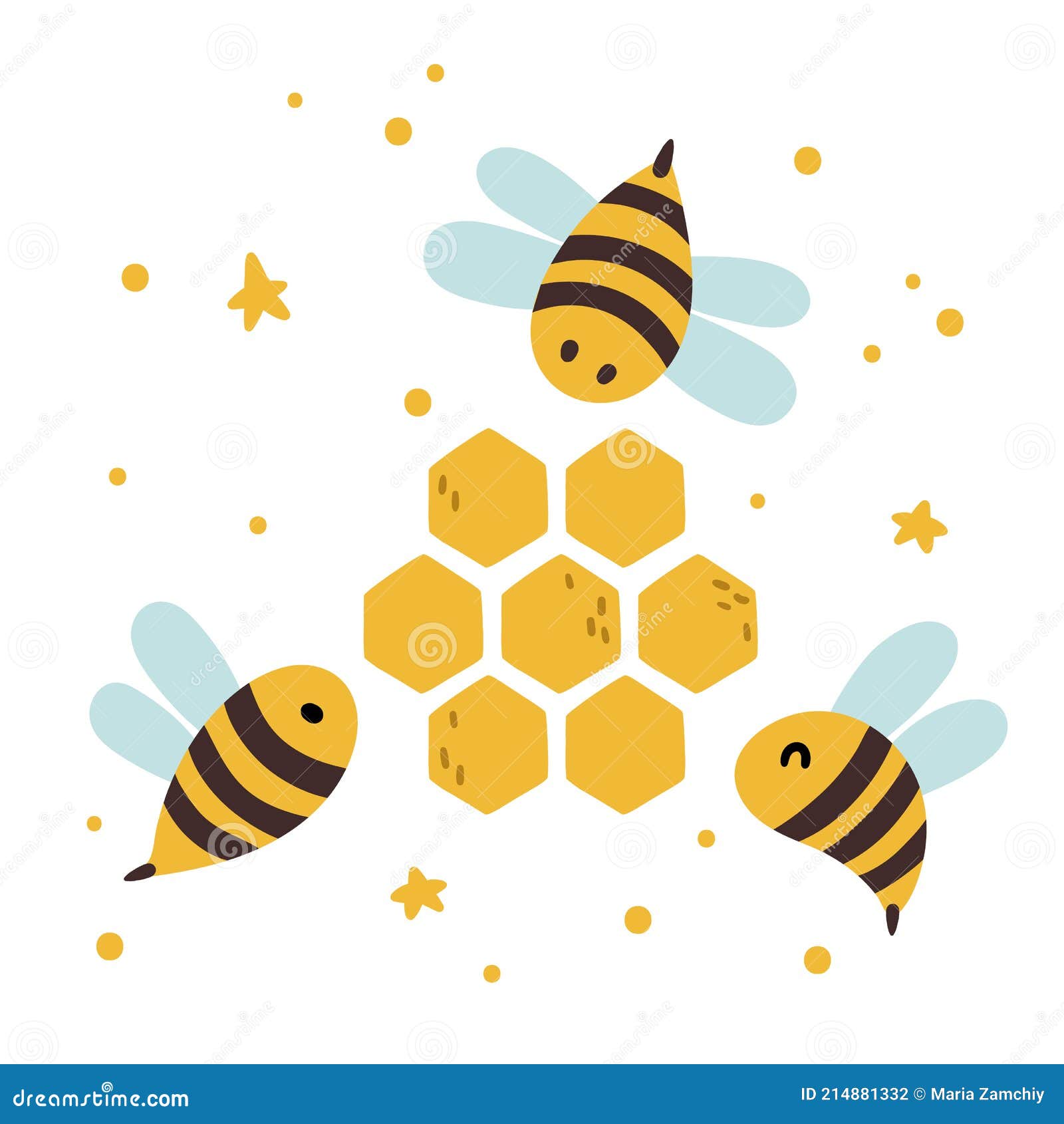 Bee Home Decor, Printable, Bee Decorations, Hexagon Wall Art, Honeybee Wall  Decor, 